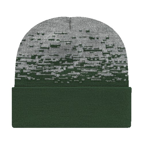 Picture of Static Pattern Knit Cap With Cuff
