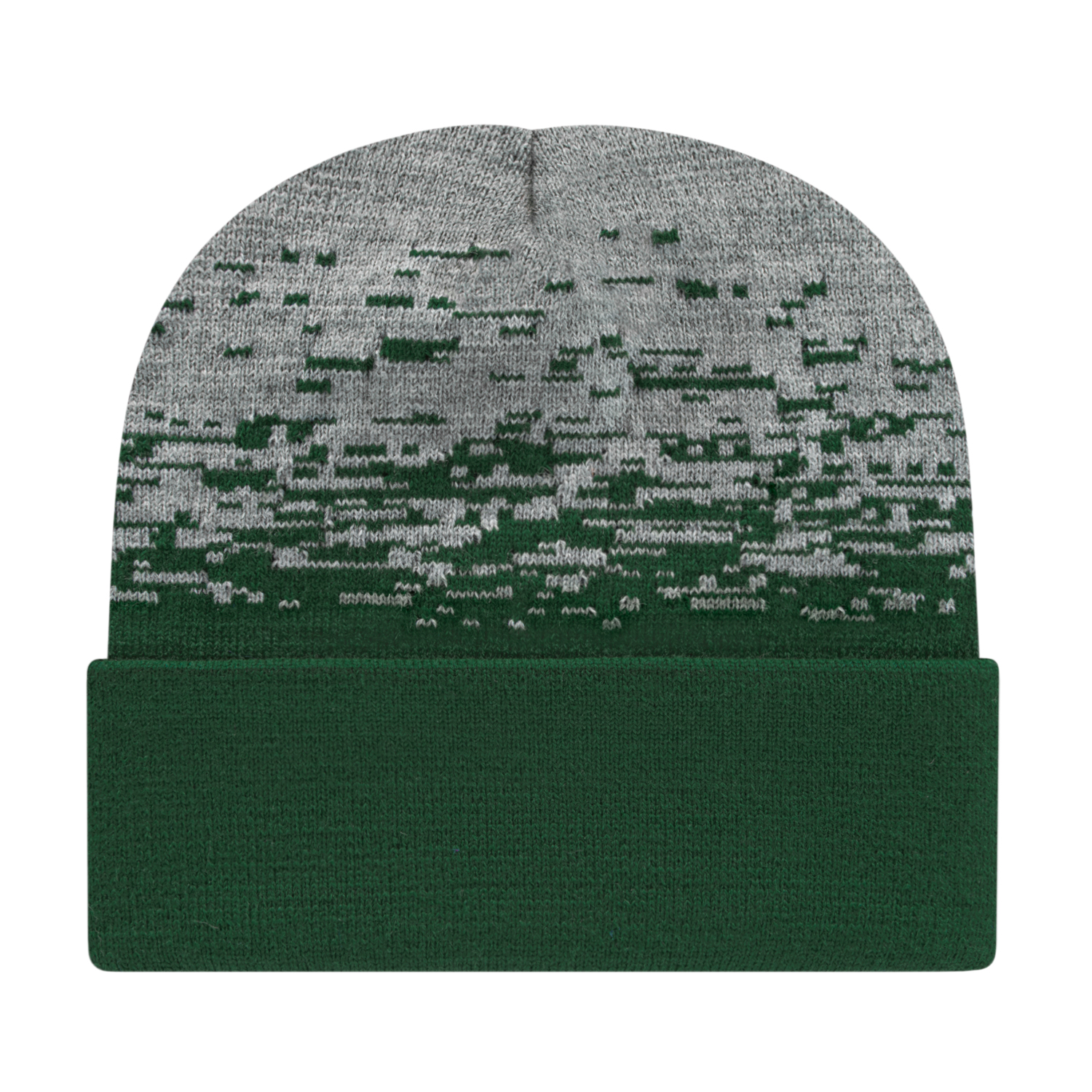 Picture of Static Pattern Knit Cap With Cuff