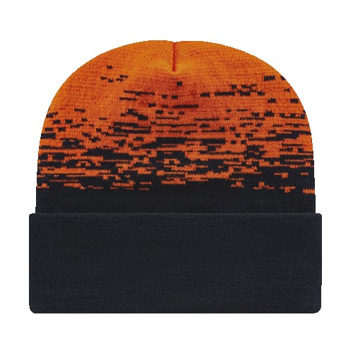 Picture of Static Pattern Knit Cap With Cuff