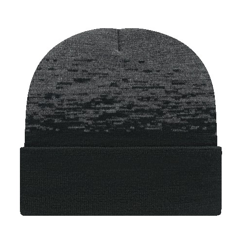 Picture of Static Pattern Knit Cap With Cuff