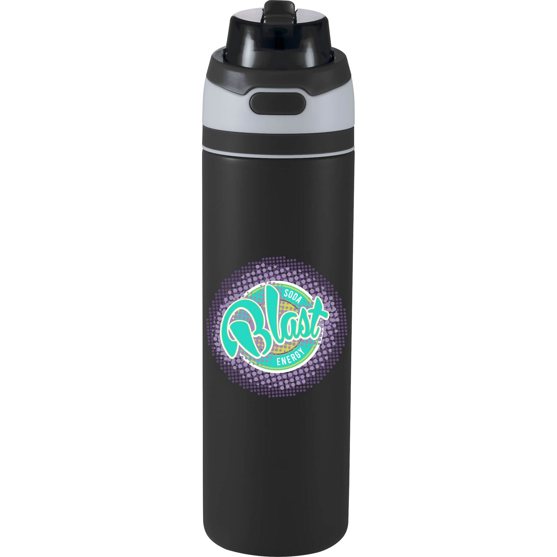 Picture of Elvin 28oz Recycled Stainless Flip Straw Bottle
