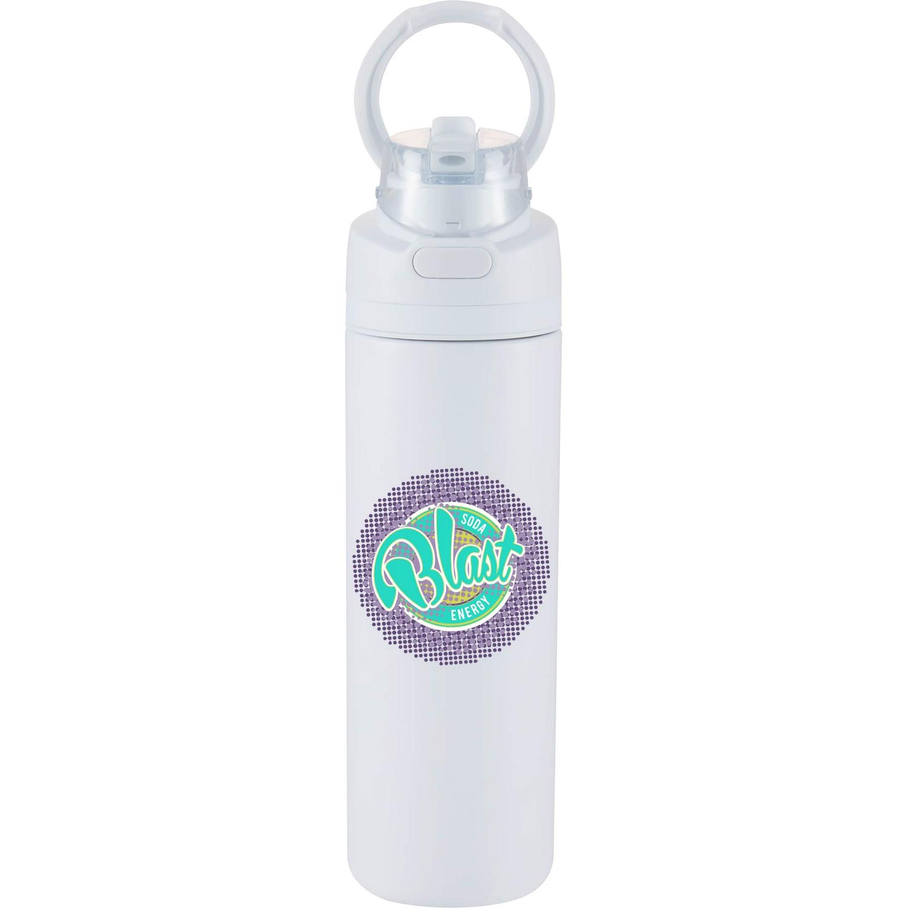 Picture of Elvin 28oz Recycled Stainless Flip Straw Bottle