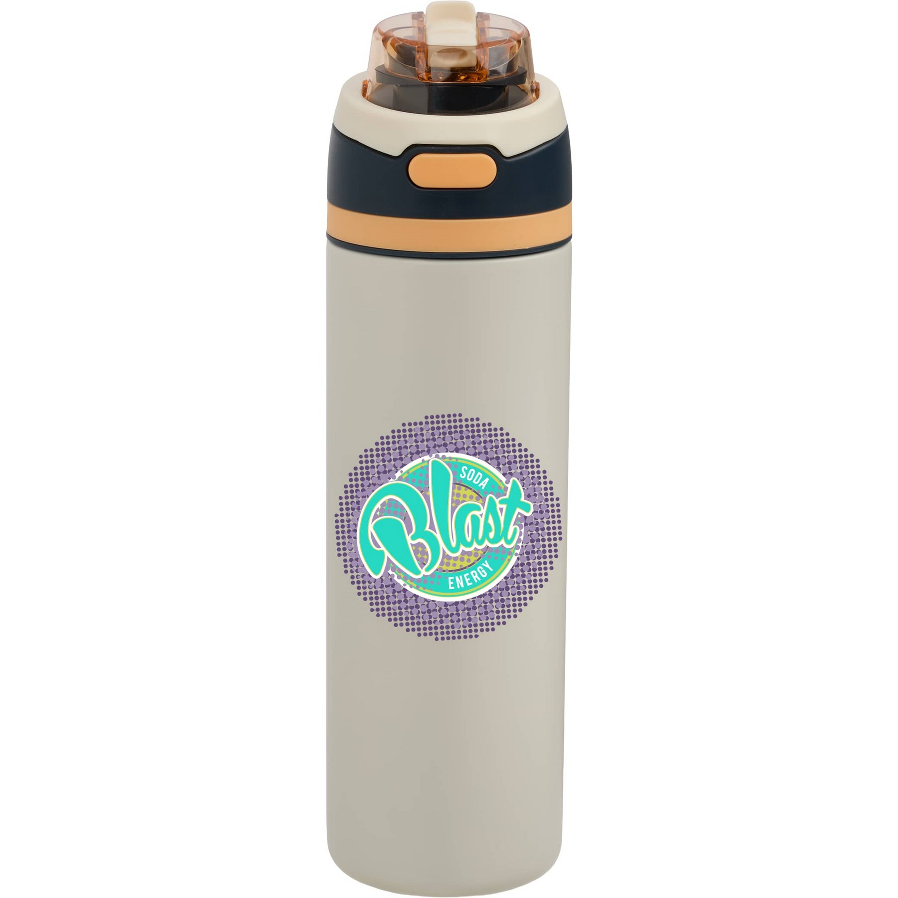 Picture of Elvin 28oz Recycled Stainless Flip Straw Bottle