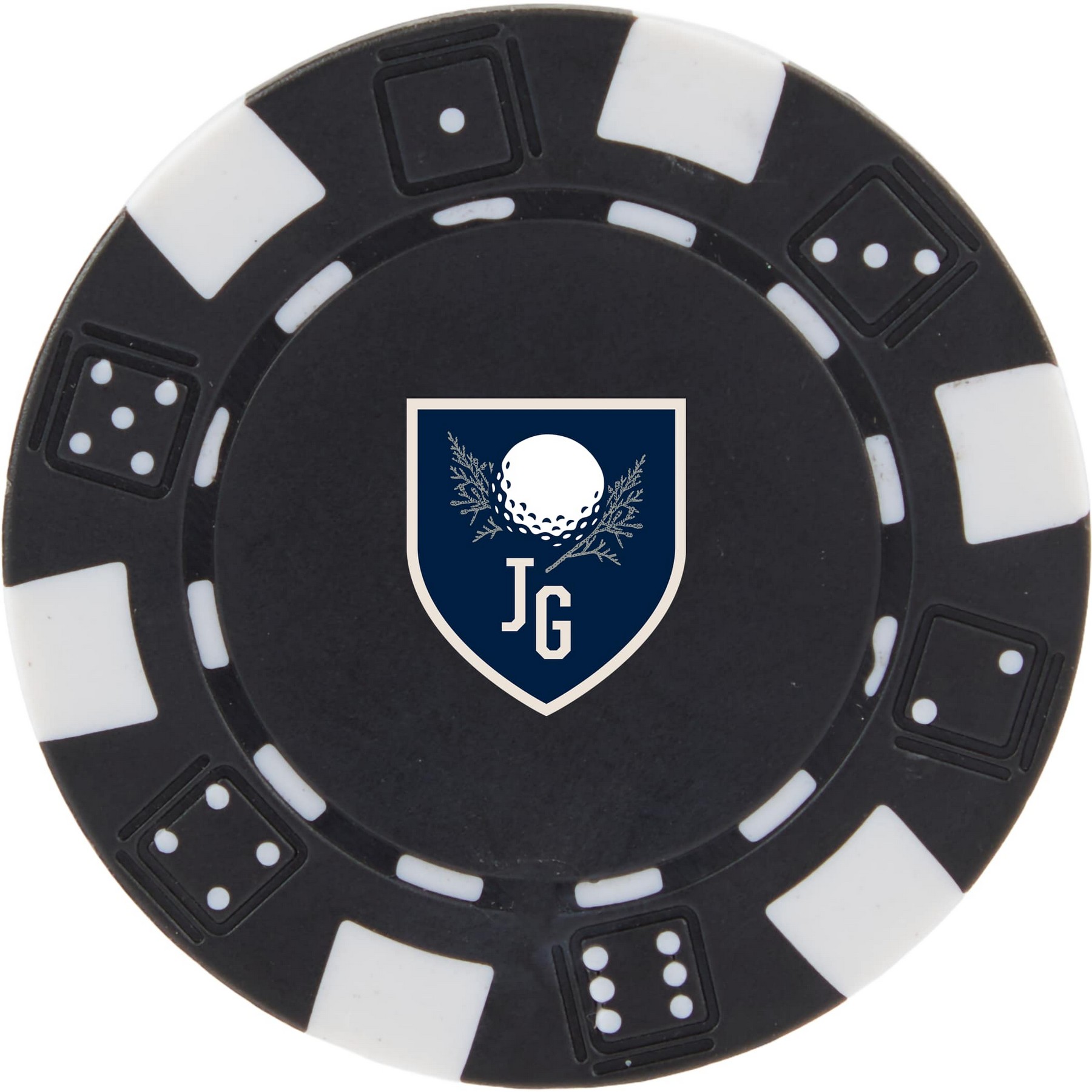 Picture of Recycled Poker Chip Ball Marker