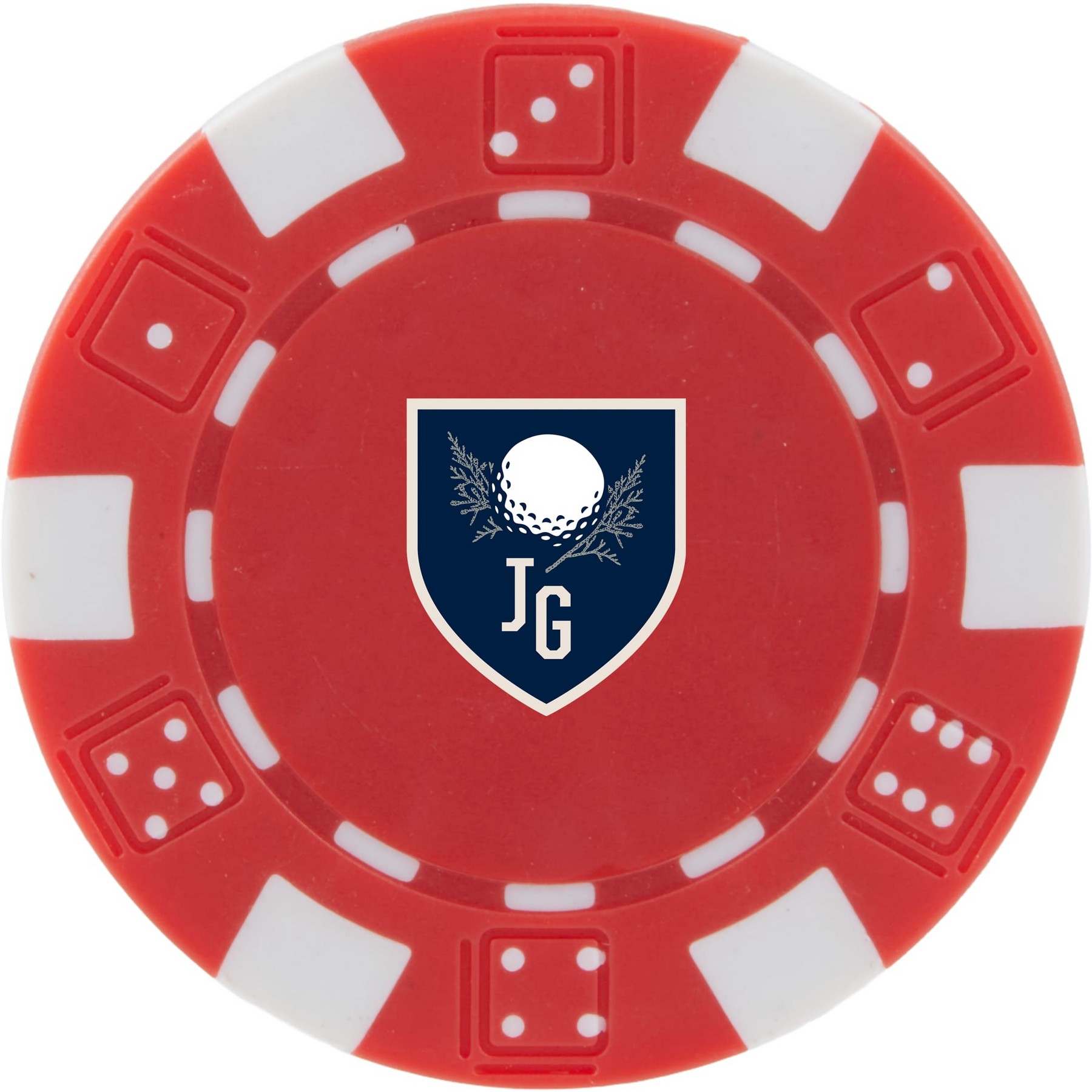 Picture of Recycled Poker Chip Ball Marker