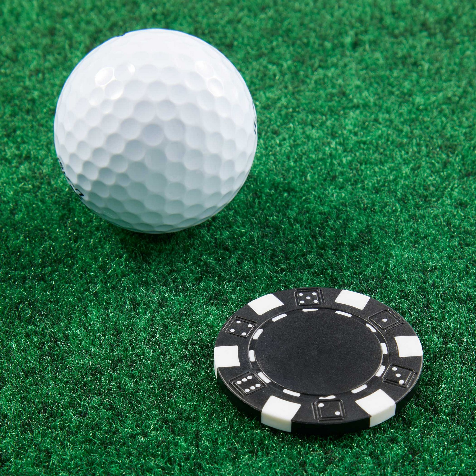 Picture of Recycled Poker Chip Ball Marker