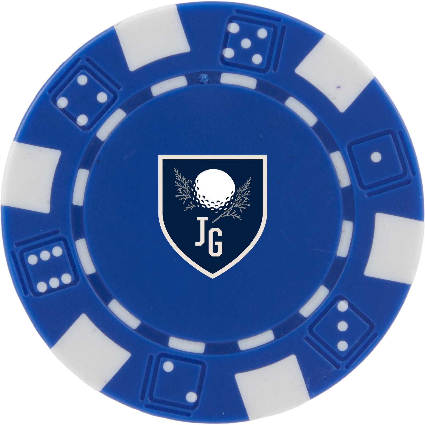 Picture of Recycled Poker Chip Ball Marker
