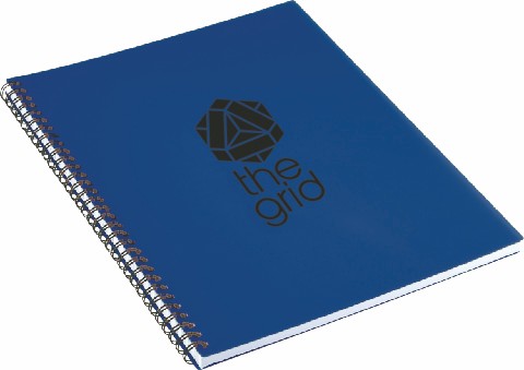 Picture of 8.5'' x 11'' FSC® Mix Large Business Spiral Notebook