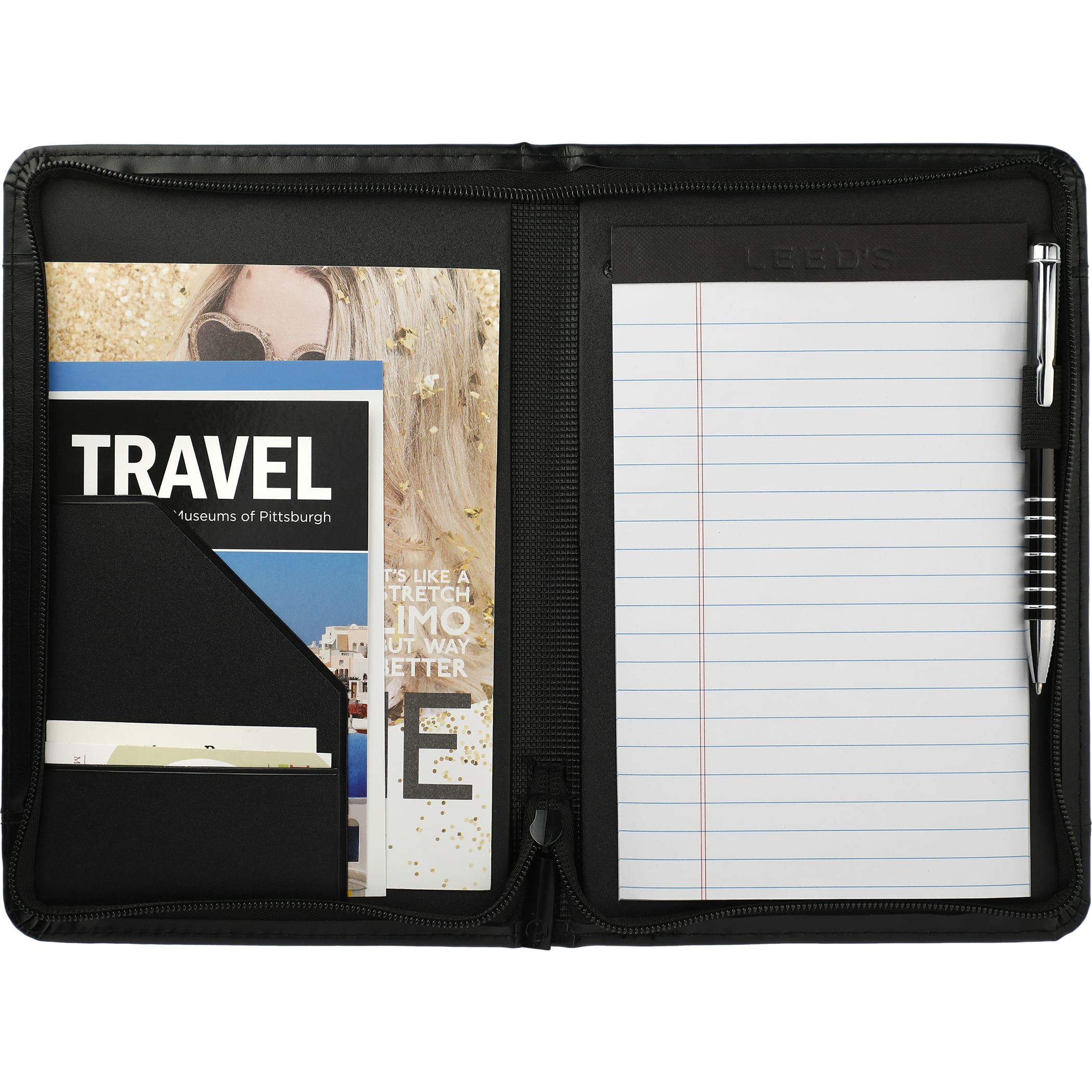 Picture of Windsor Impressions Jr. Zippered Padfolio with FSC® Mix Paper