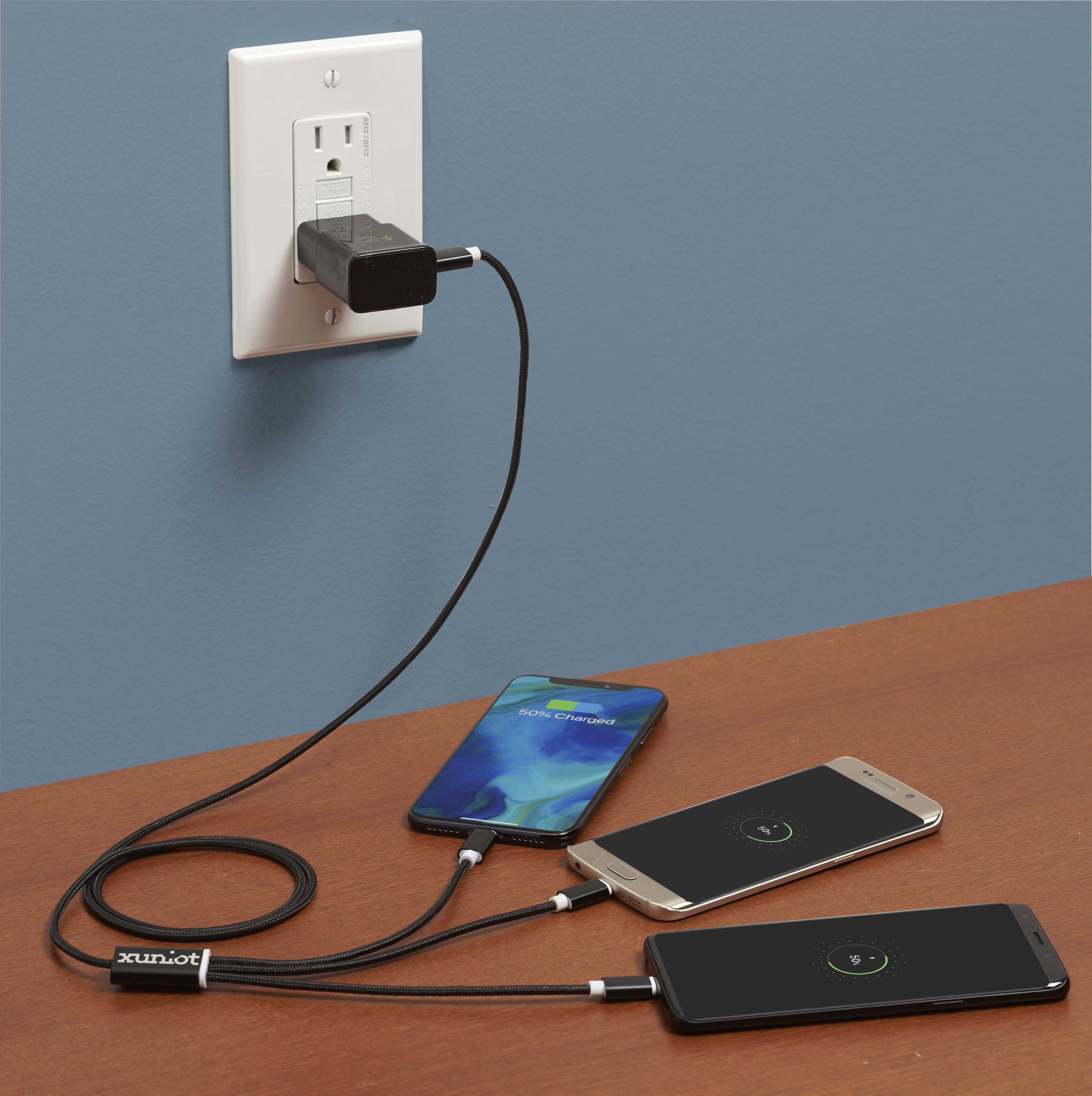 Picture of Realm 3-in-1 Long Charging Cable