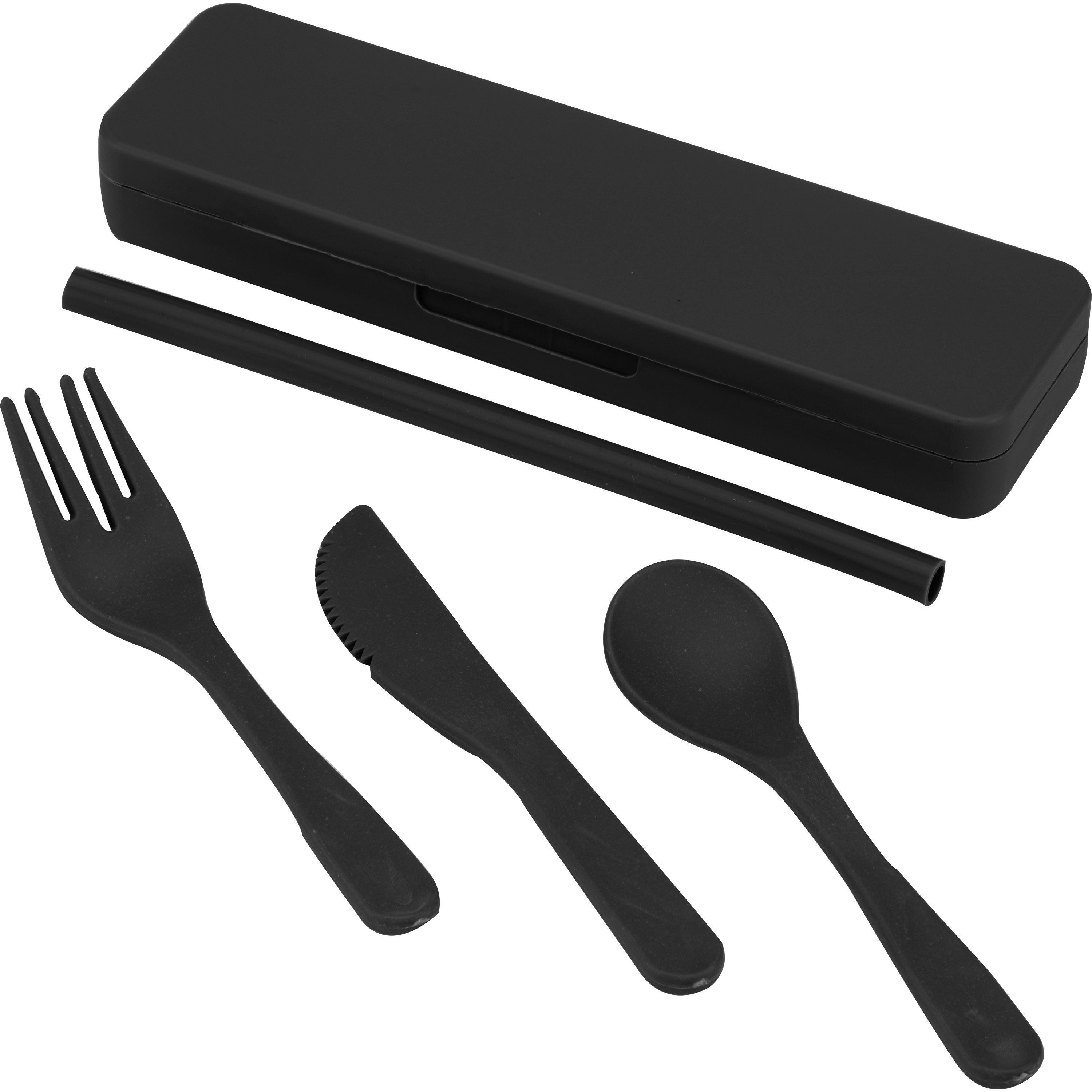 Picture of Recycled Plastic Utensil To Go Set