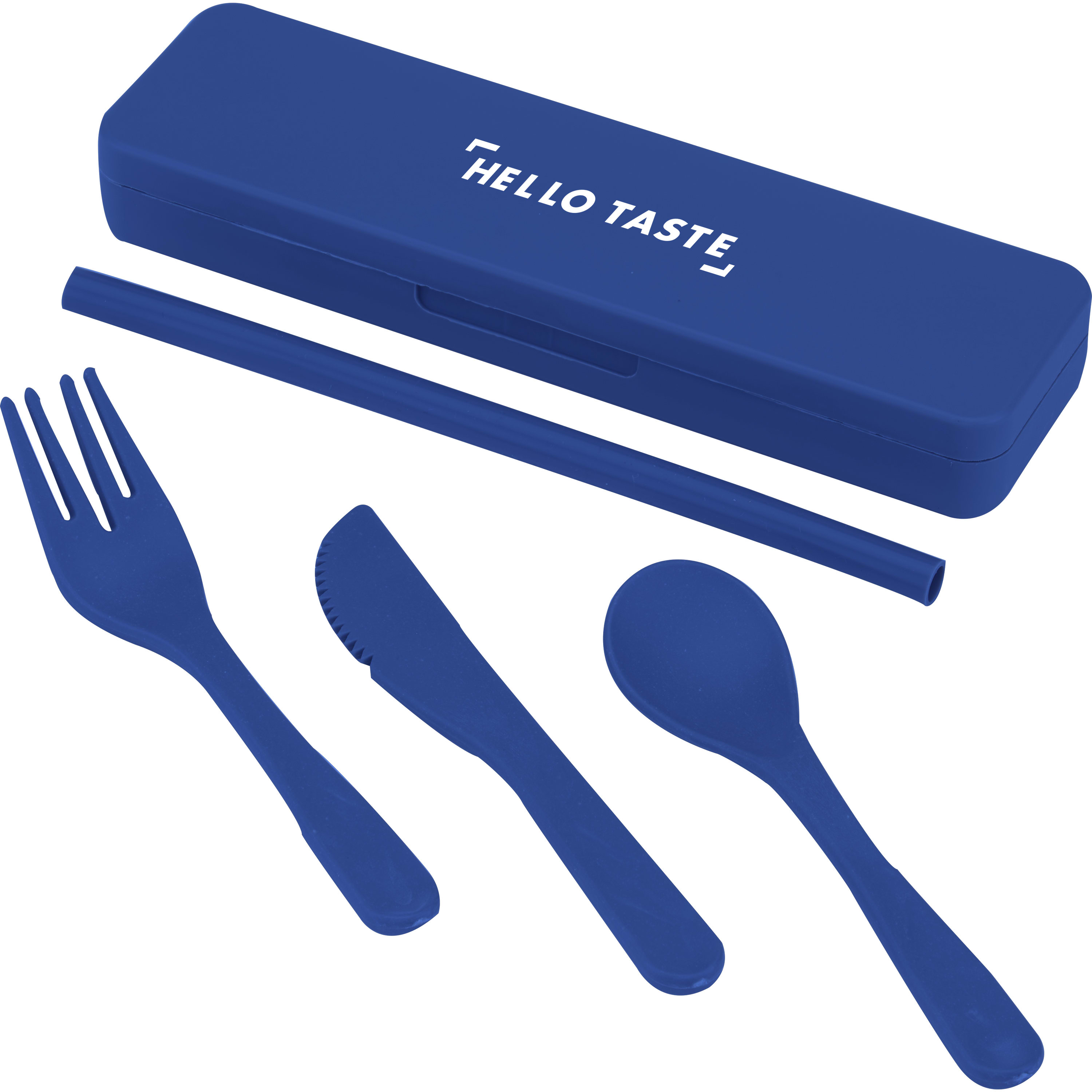 Picture of Recycled Plastic Utensil To Go Set