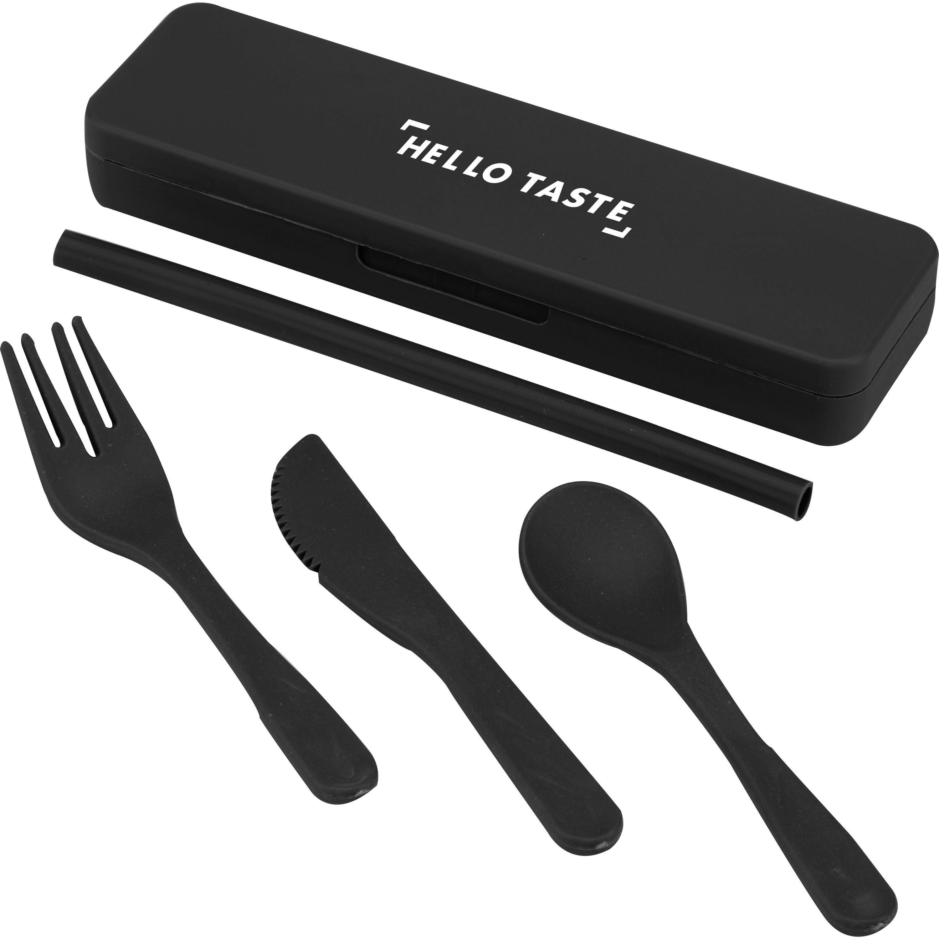 Picture of Recycled Plastic Utensil To Go Set