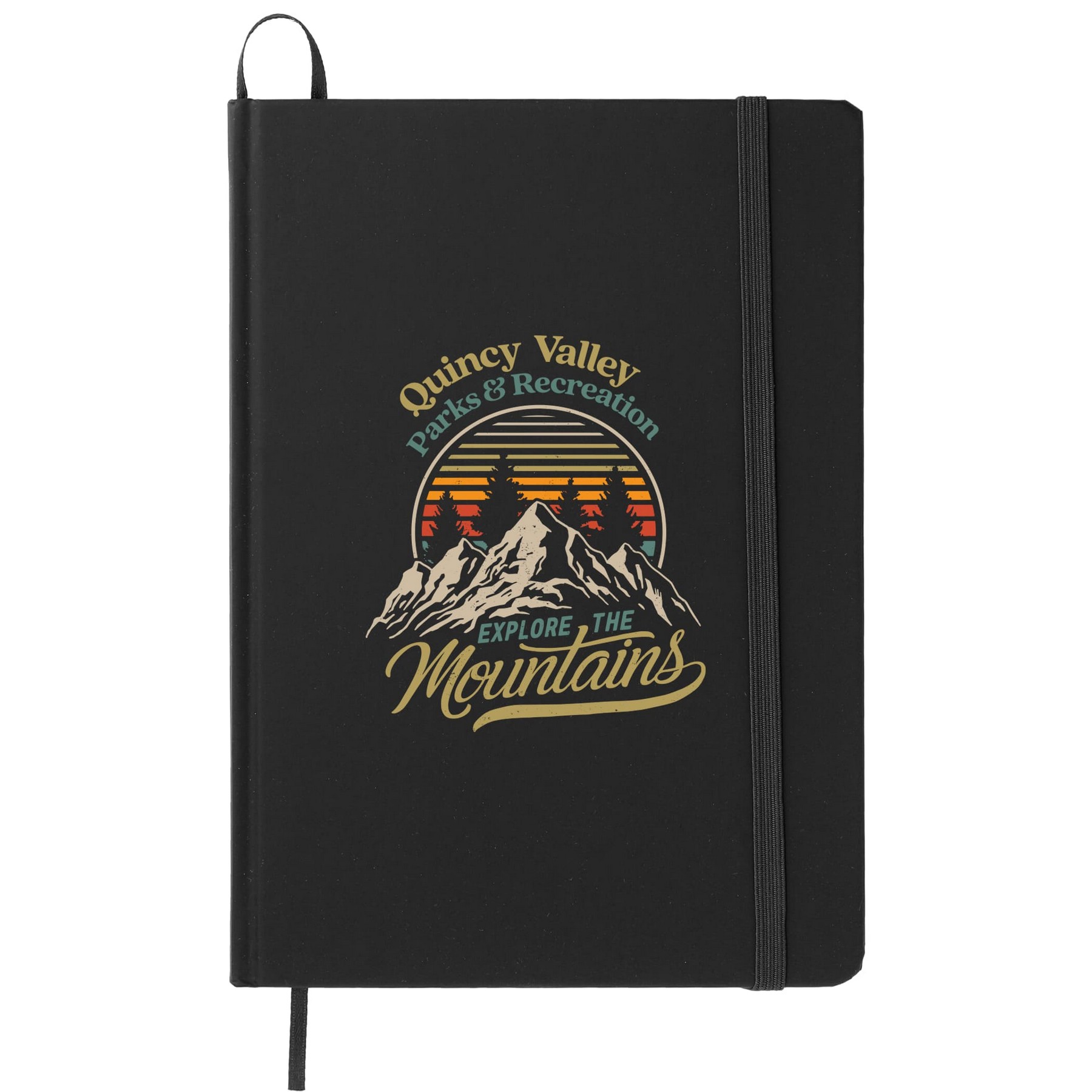 Picture of 5'' x 7'' FSC® Mix Snap Elastic Closure Notebook