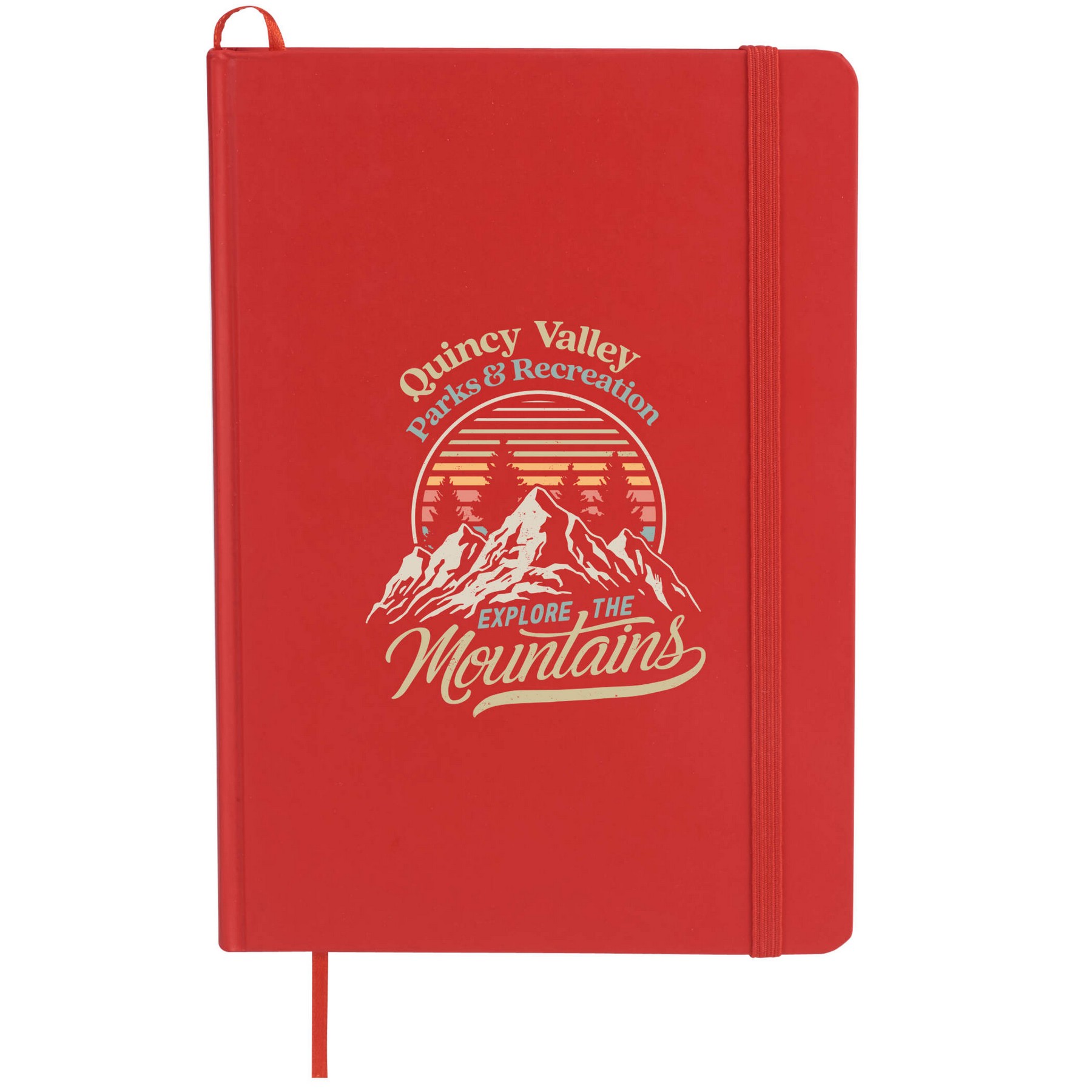 Picture of 5'' x 7'' FSC® Mix Snap Elastic Closure Notebook