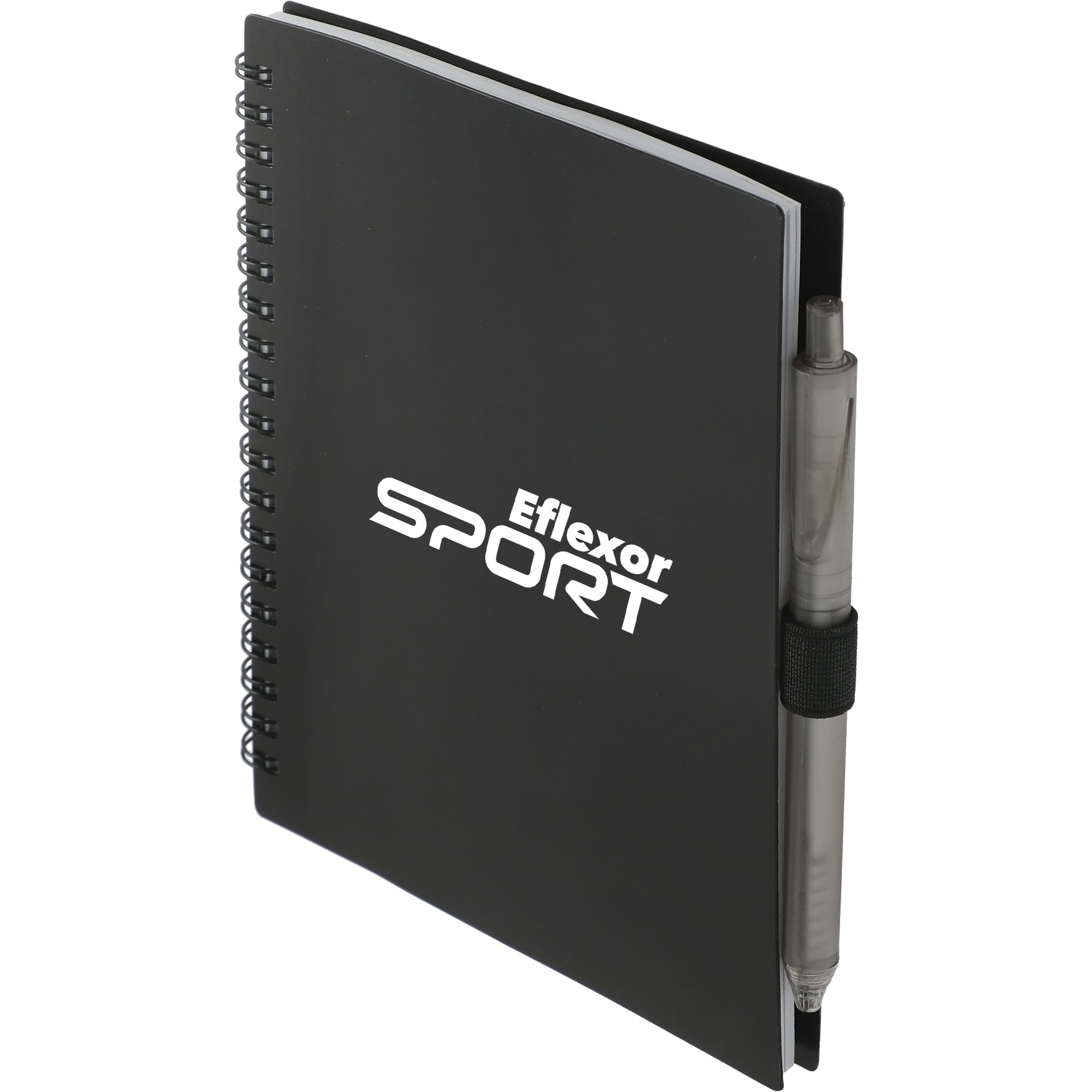 Picture of 5.5'' x 7'' FSC® Recycled Spiral Notebook w/ rPET Pen