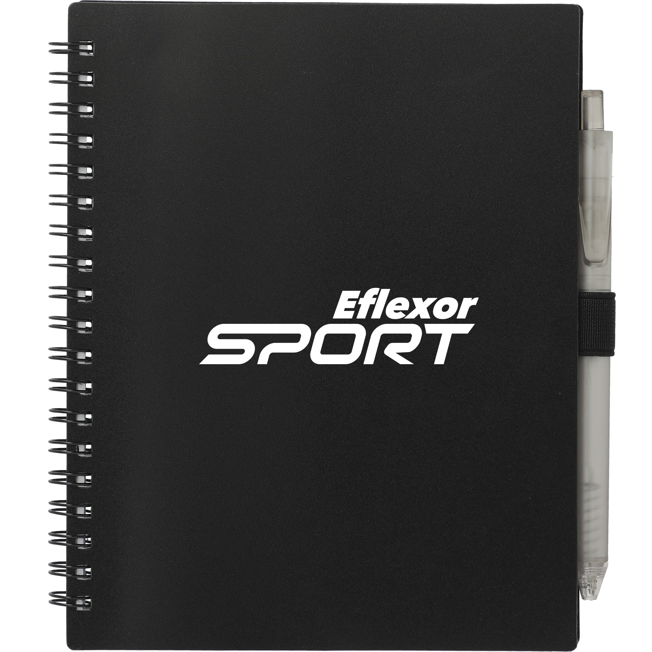 Picture of 5.5'' x 7'' FSC® Recycled Spiral Notebook w/ rPET Pen