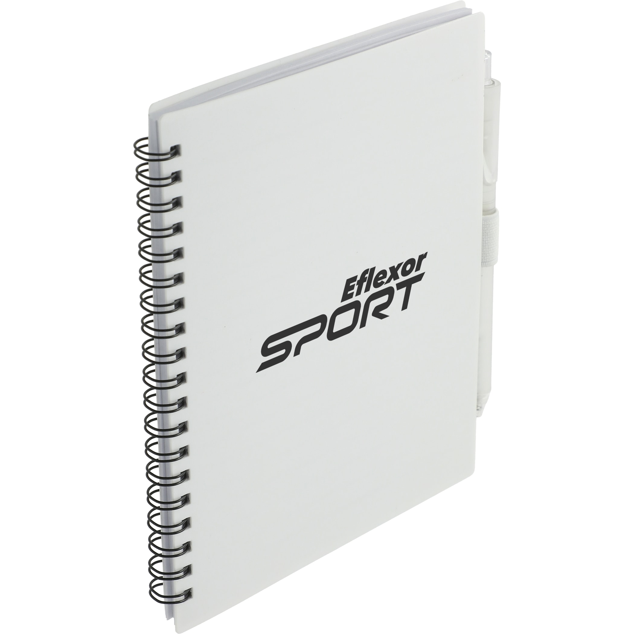 Picture of 5.5'' x 7'' FSC® Recycled Spiral Notebook w/ rPET Pen