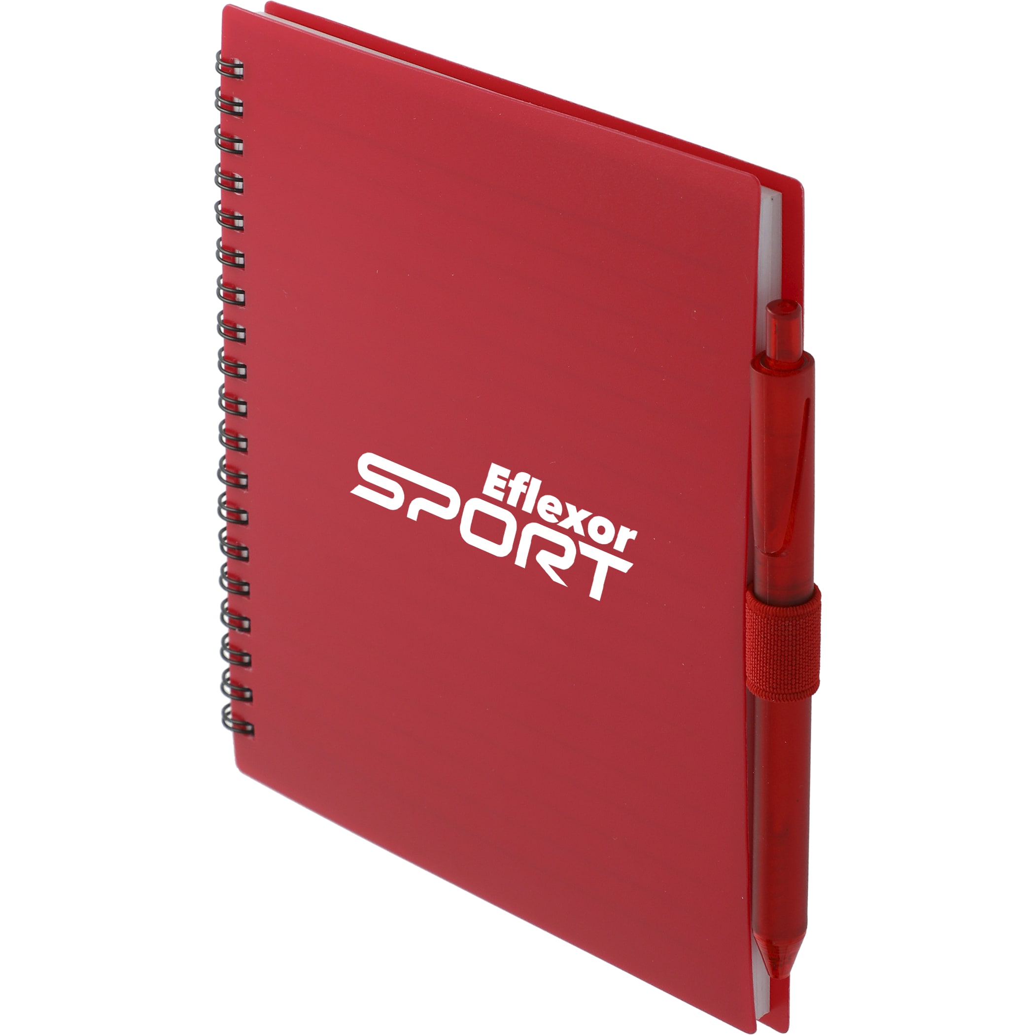 Picture of 5.5'' x 7'' FSC® Recycled Spiral Notebook w/ rPET Pen
