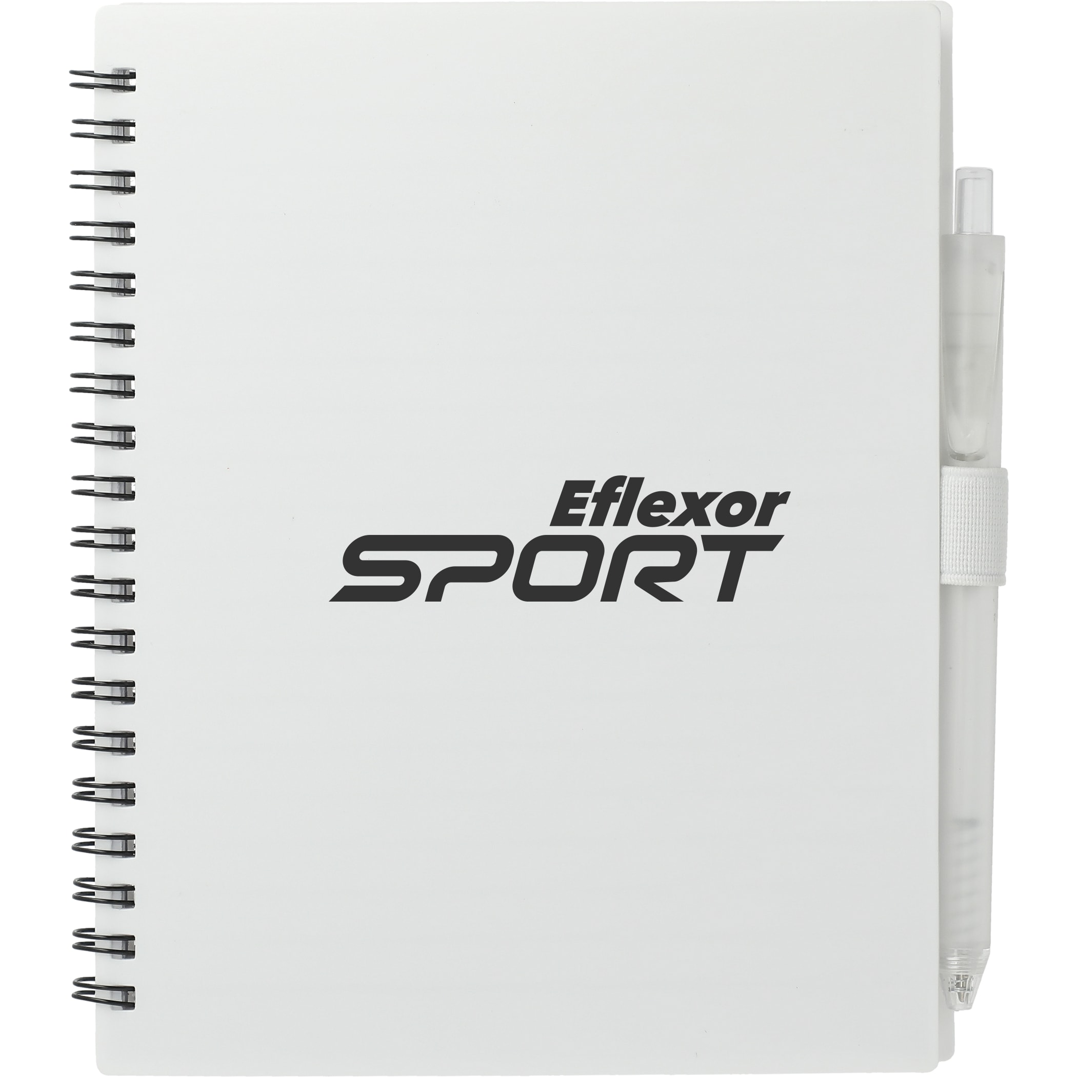 Picture of 5.5'' x 7'' FSC® Recycled Spiral Notebook w/ rPET Pen