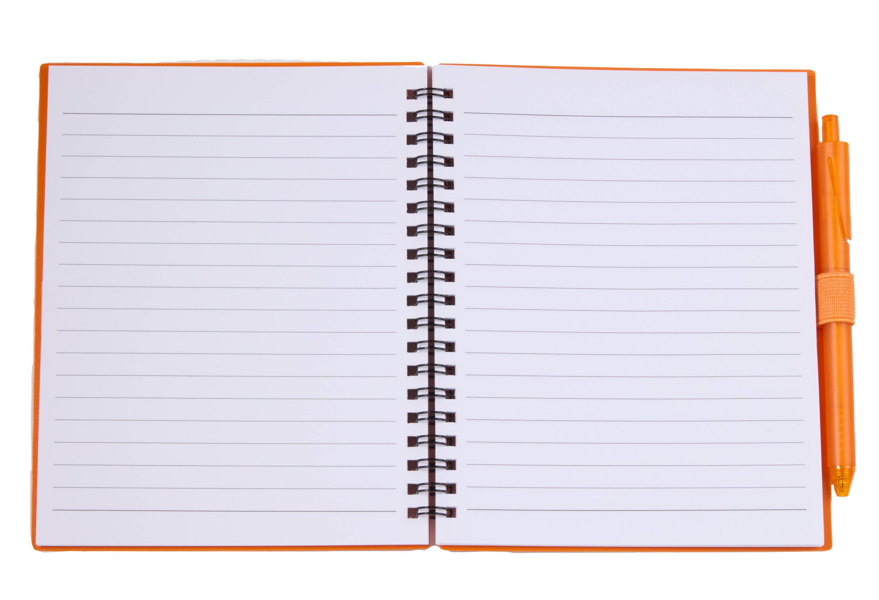 Picture of 5.5'' x 7'' FSC® Recycled Spiral Notebook w/ rPET Pen