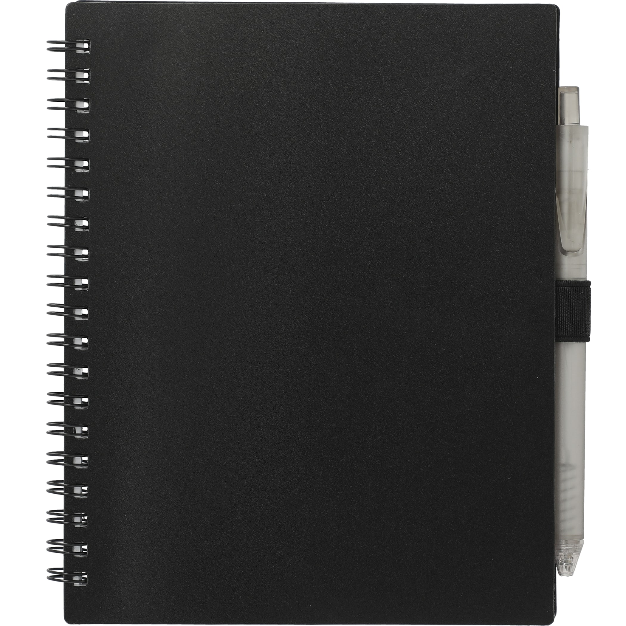 Picture of 5.5'' x 7'' FSC® Recycled Spiral Notebook w/ rPET Pen