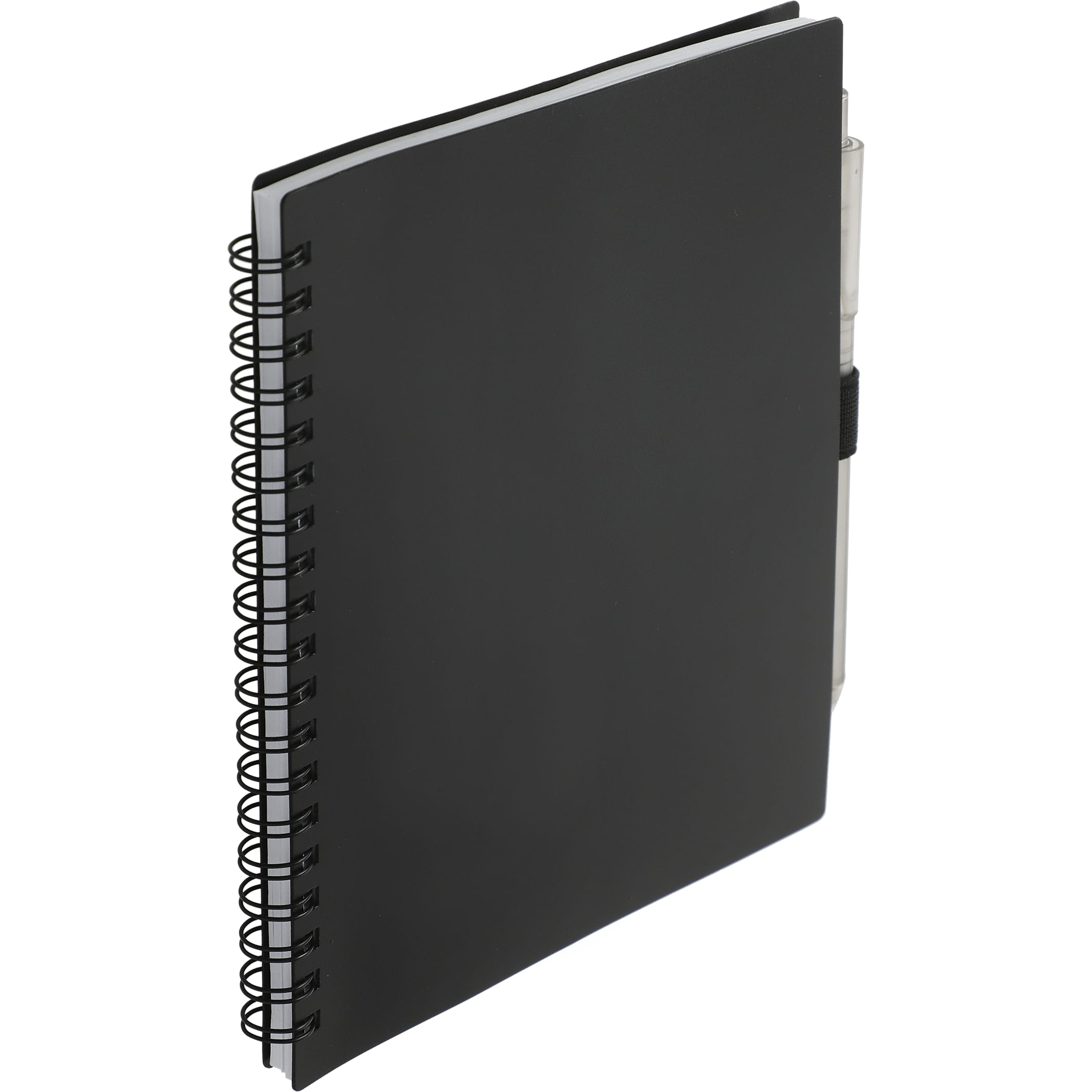 Picture of 5.5'' x 7'' FSC® Recycled Spiral Notebook w/ rPET Pen