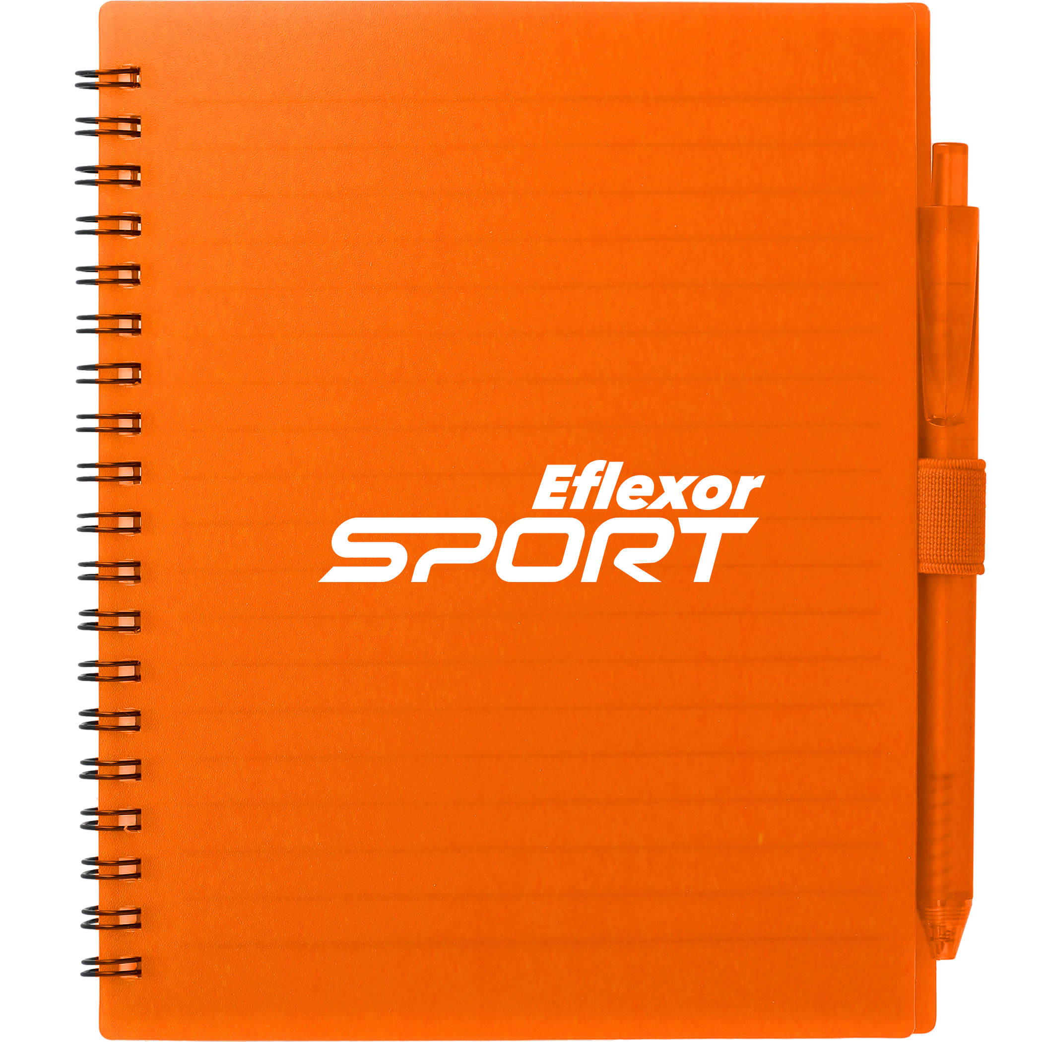 Picture of 5.5'' x 7'' FSC® Recycled Spiral Notebook w/ rPET Pen