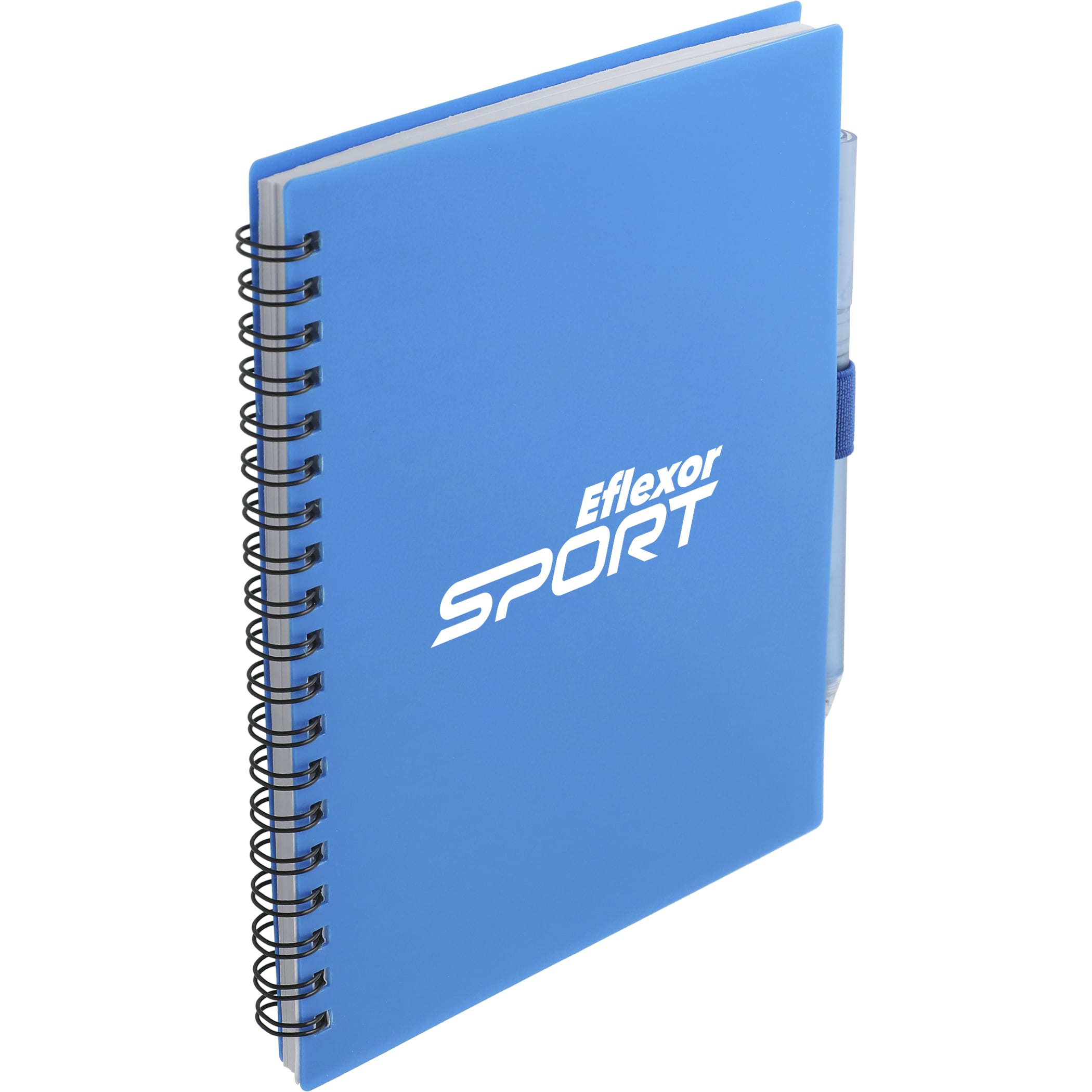 Picture of 5.5'' x 7'' FSC® Recycled Spiral Notebook w/ rPET Pen