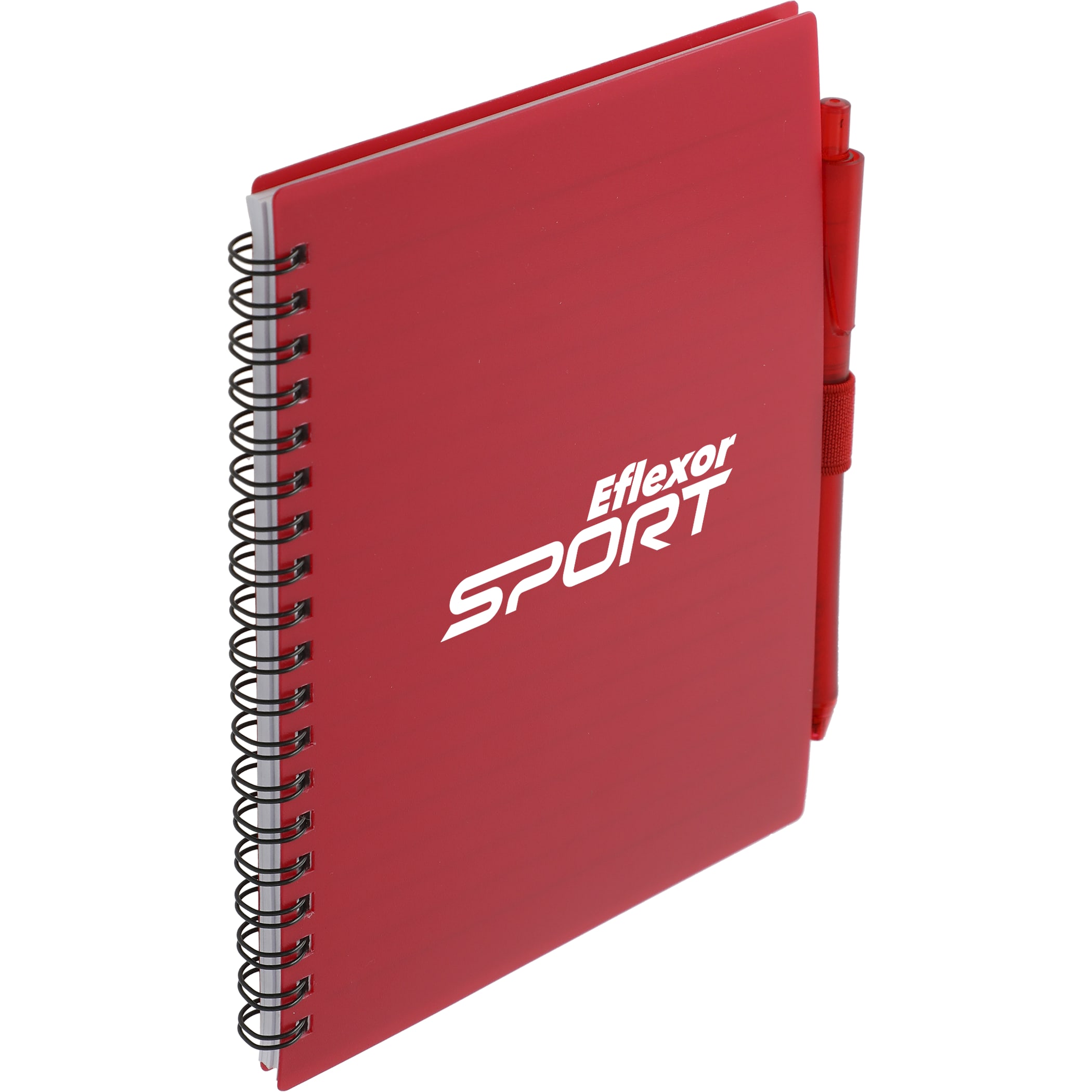 Picture of 5.5'' x 7'' FSC® Recycled Spiral Notebook w/ rPET Pen