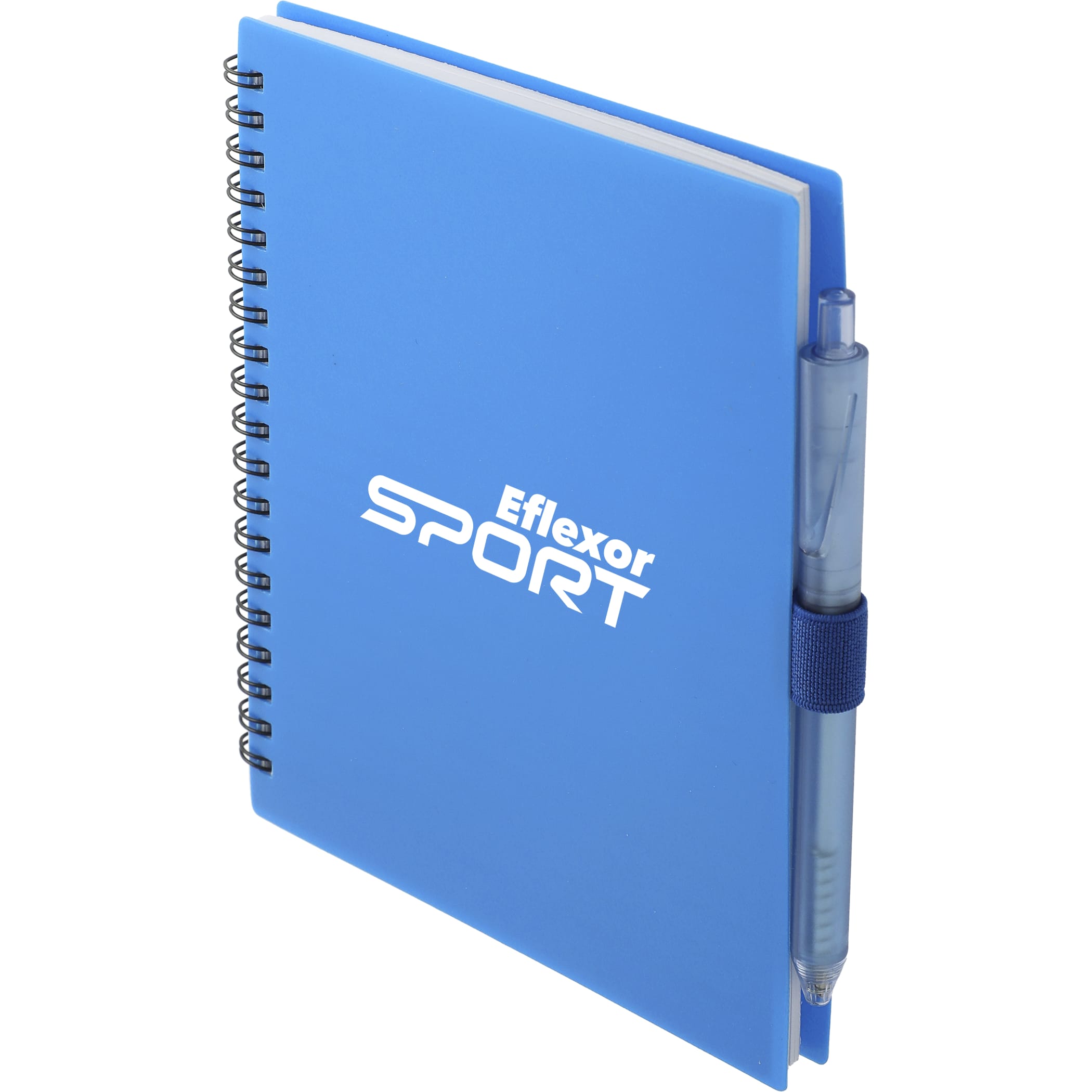 Picture of 5.5'' x 7'' FSC® Recycled Spiral Notebook w/ rPET Pen