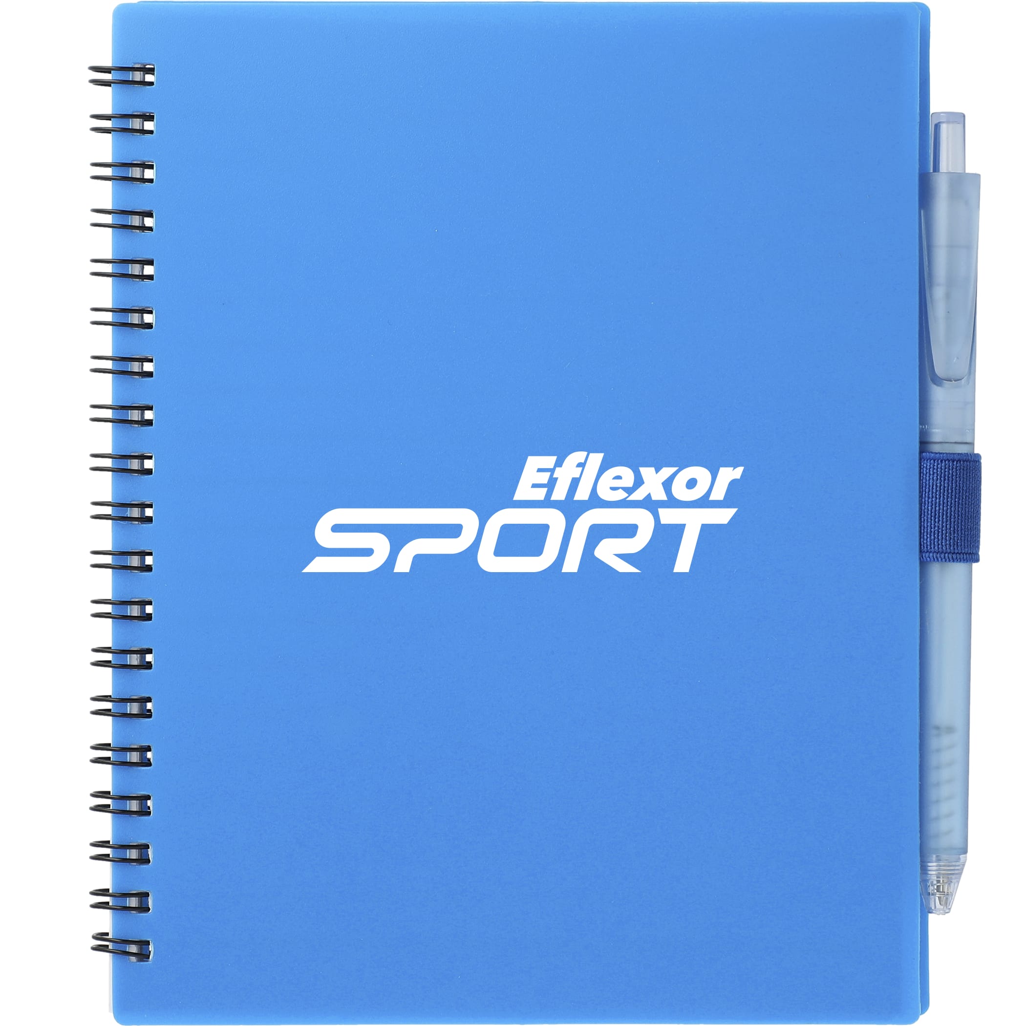 Picture of 5.5'' x 7'' FSC® Recycled Spiral Notebook w/ rPET Pen