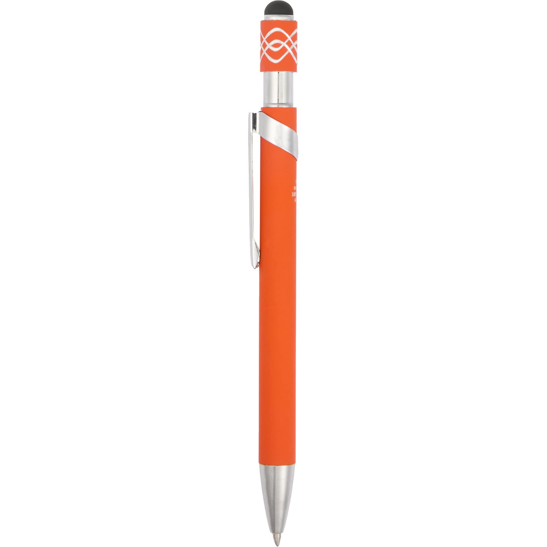 Picture of Simple Fidget Recycled Stylus Gel Pen