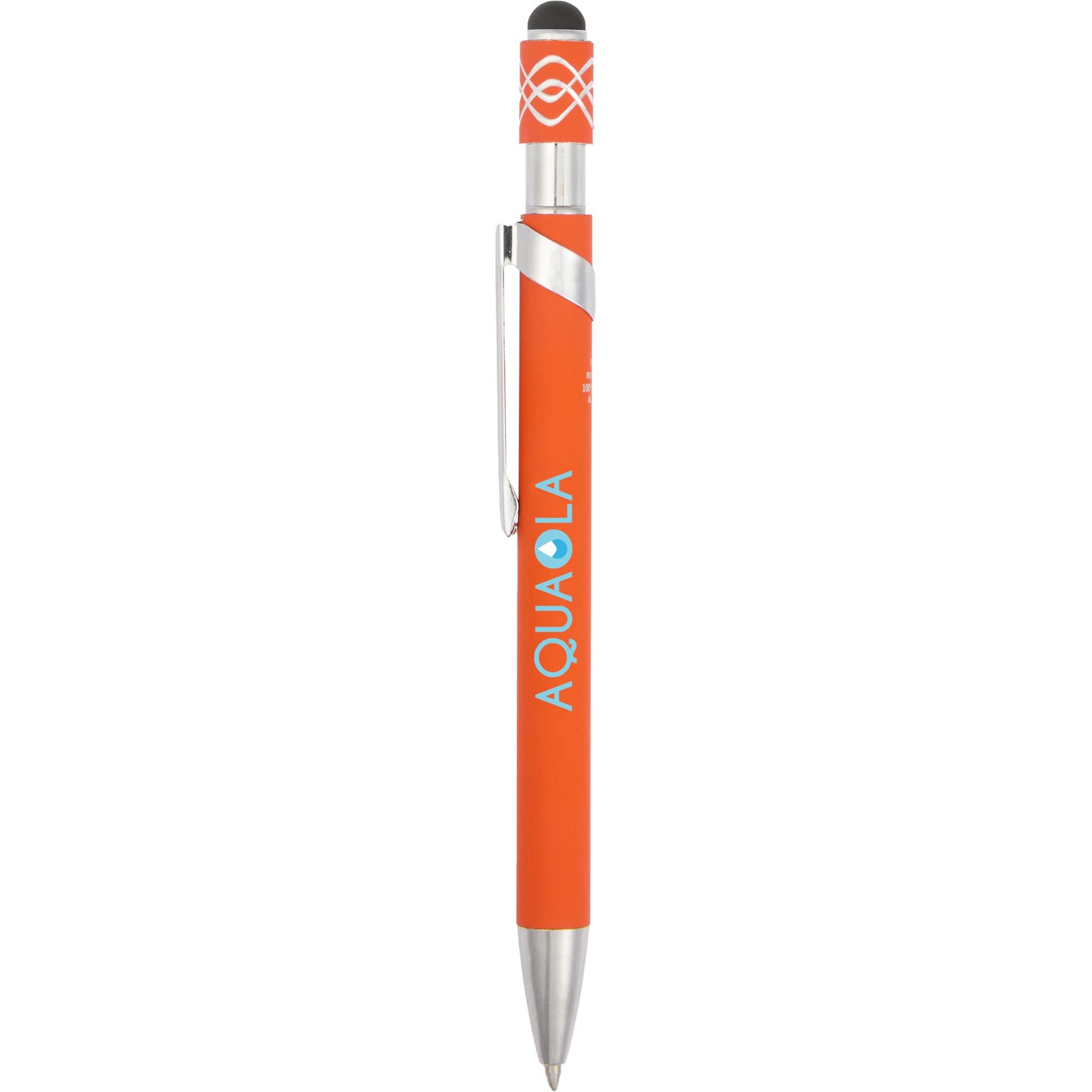 Picture of Simple Fidget Recycled Stylus Gel Pen