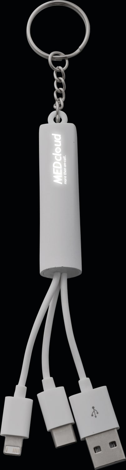 Picture of Route Light Up Logo 3-in-1 Cable