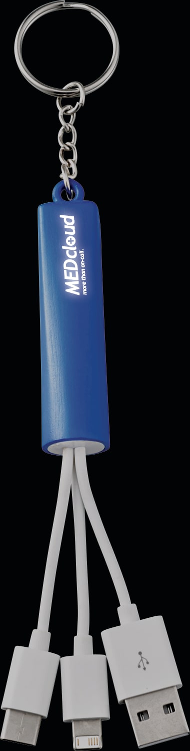 Picture of Route Light Up Logo 3-in-1 Cable