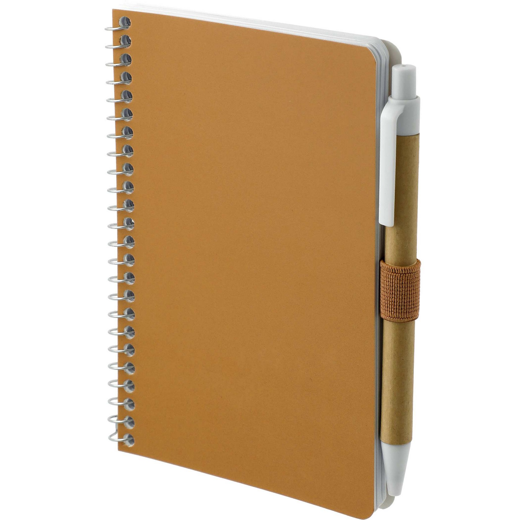 Picture of 4'' x 6'' FSC® Mix Pocket Spiral Notebook with Pen