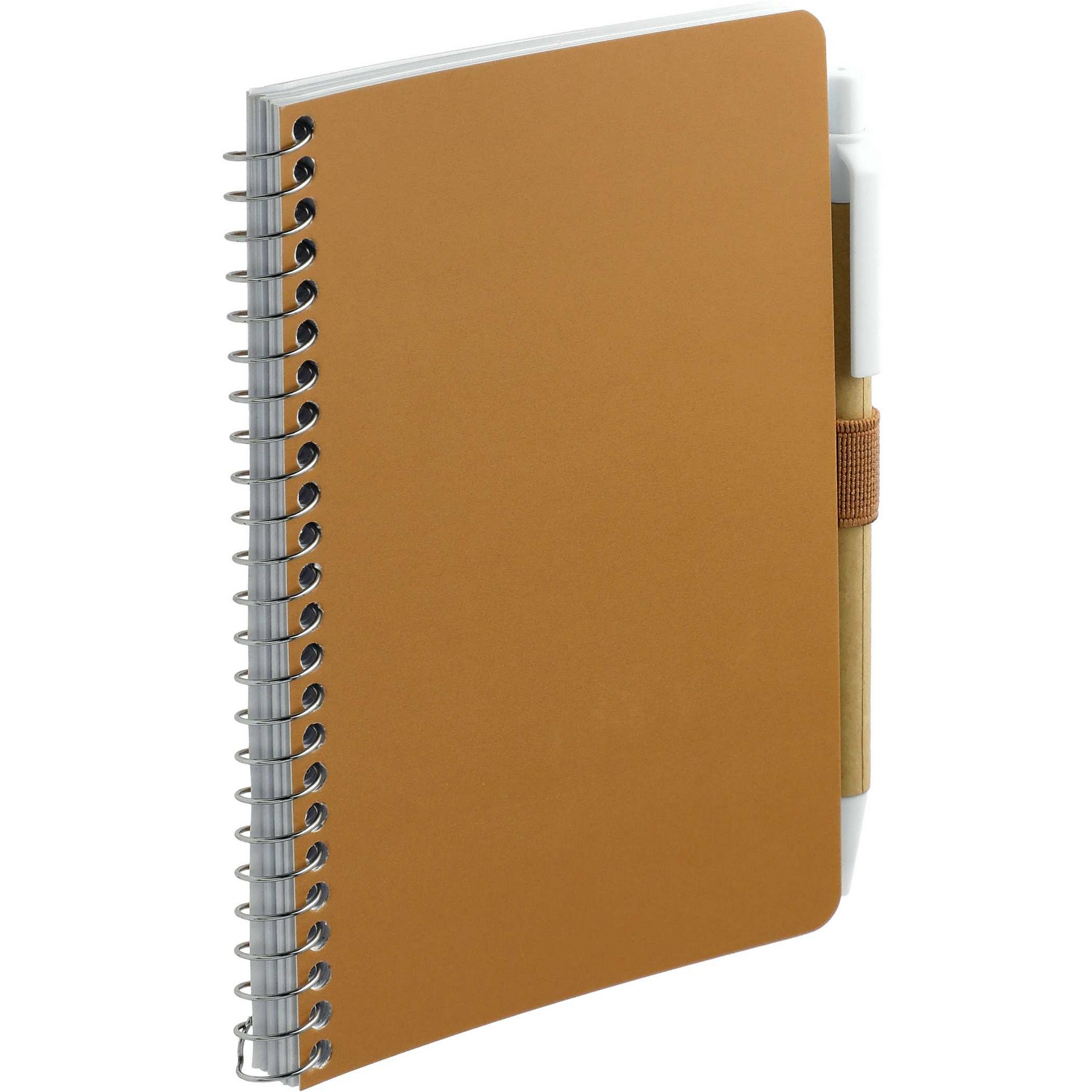 Picture of 4'' x 6'' FSC® Mix Pocket Spiral Notebook with Pen