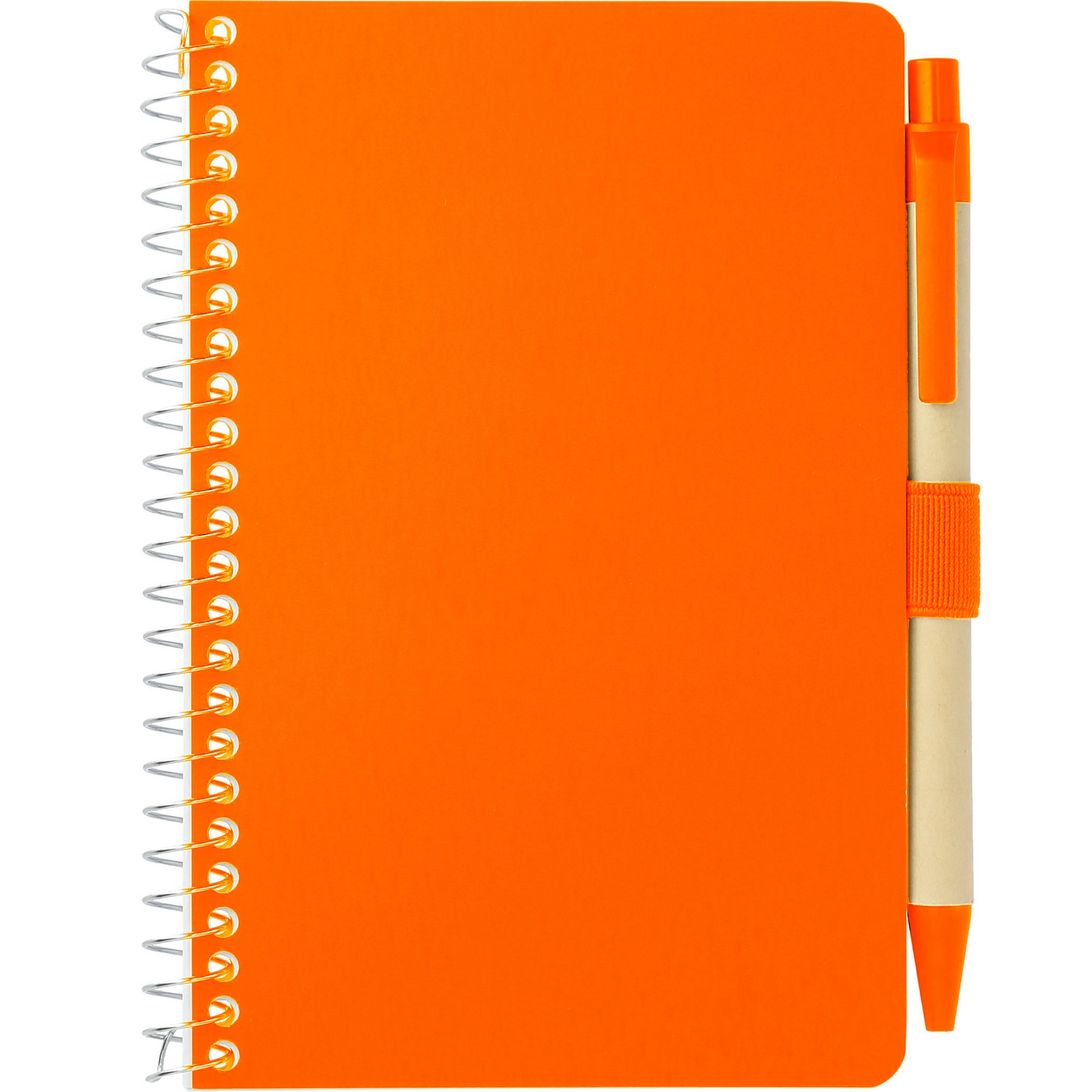 Picture of 4'' x 6'' FSC® Mix Pocket Spiral Notebook with Pen