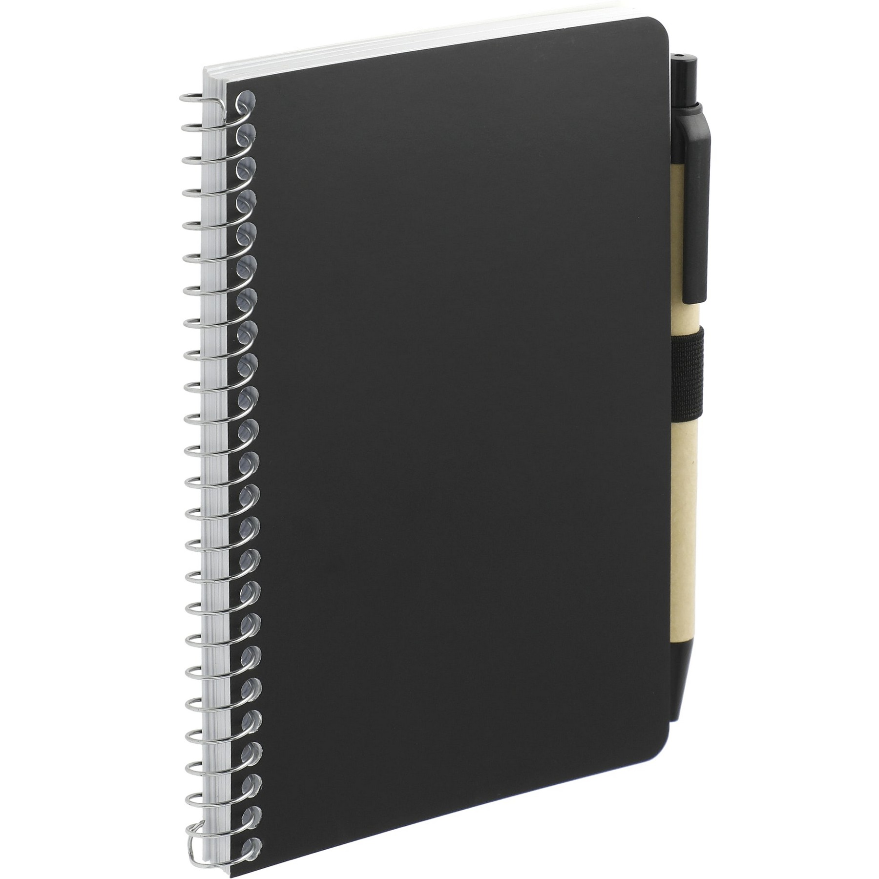 Picture of 4'' x 6'' FSC® Mix Pocket Spiral Notebook with Pen
