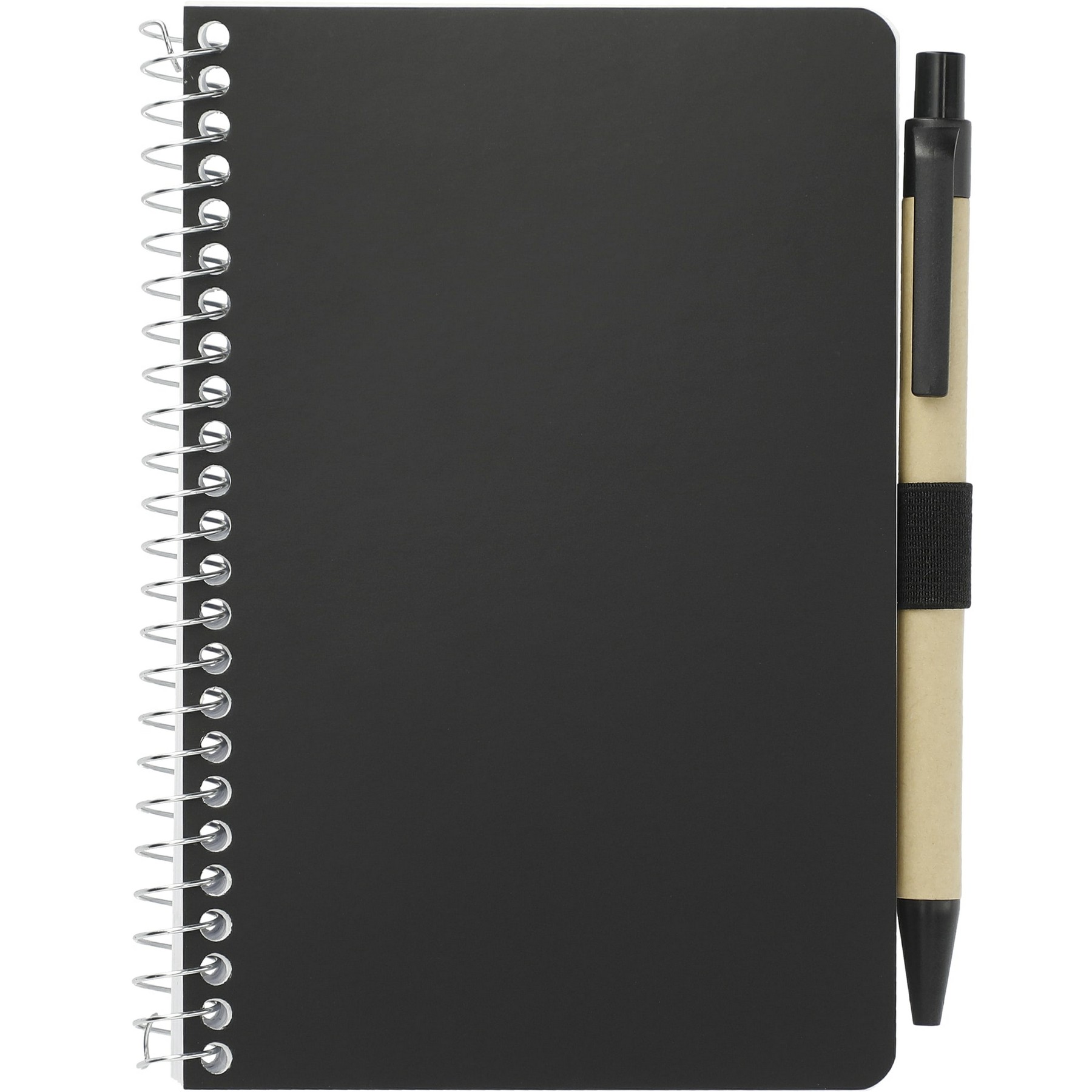 Picture of 4'' x 6'' FSC® Mix Pocket Spiral Notebook with Pen