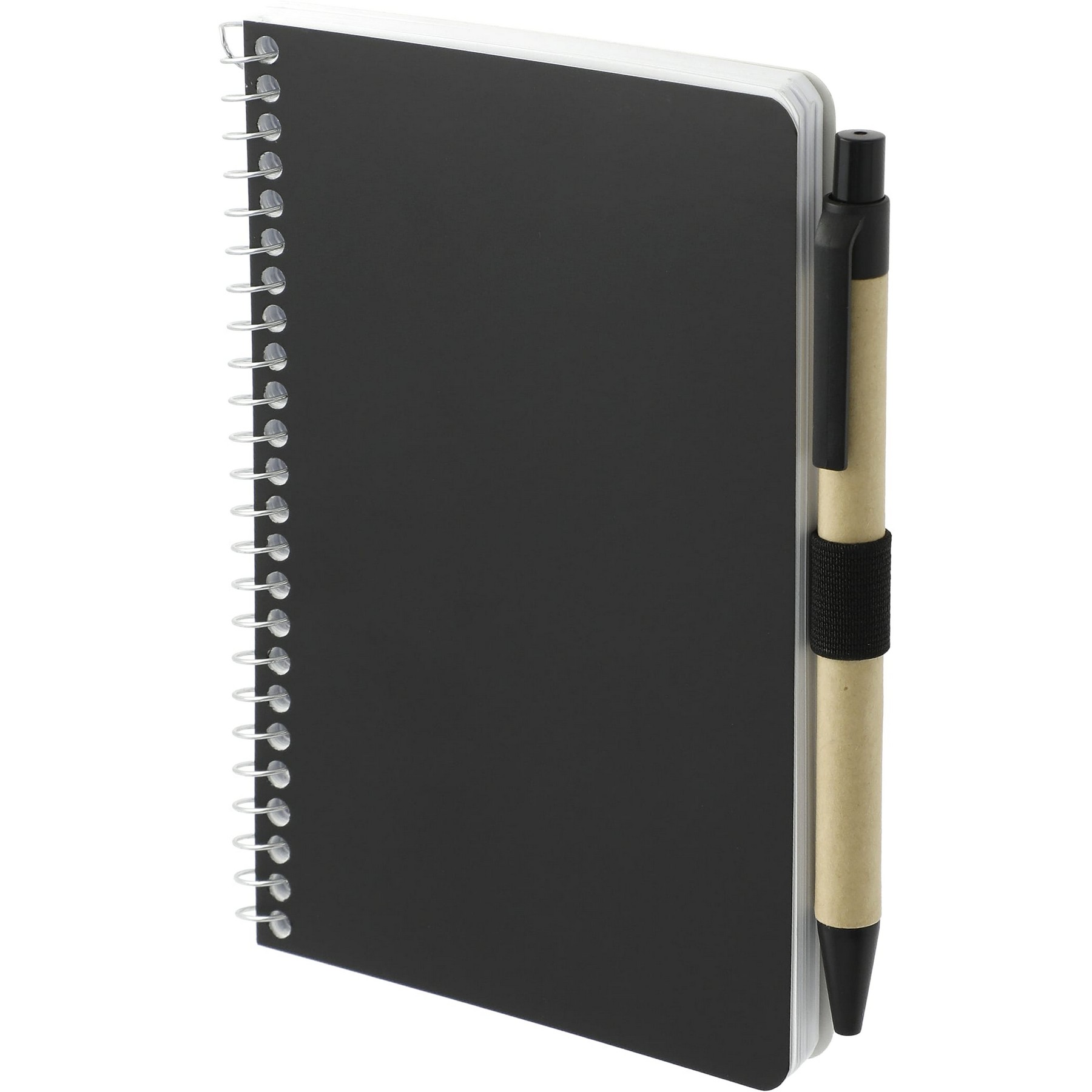 Picture of 4'' x 6'' FSC® Mix Pocket Spiral Notebook with Pen