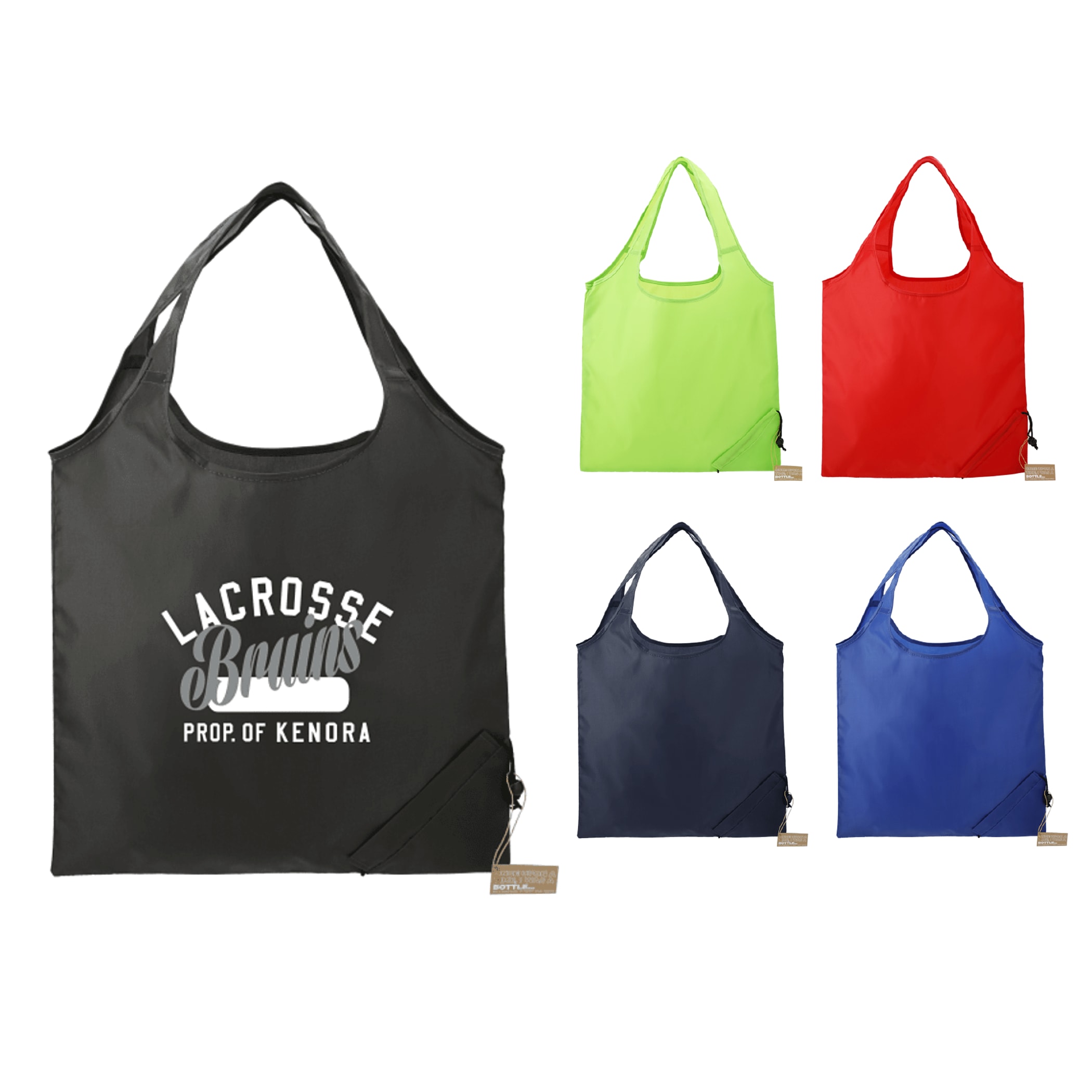 Picture of Bungalow rPET Foldable Shopper Tote