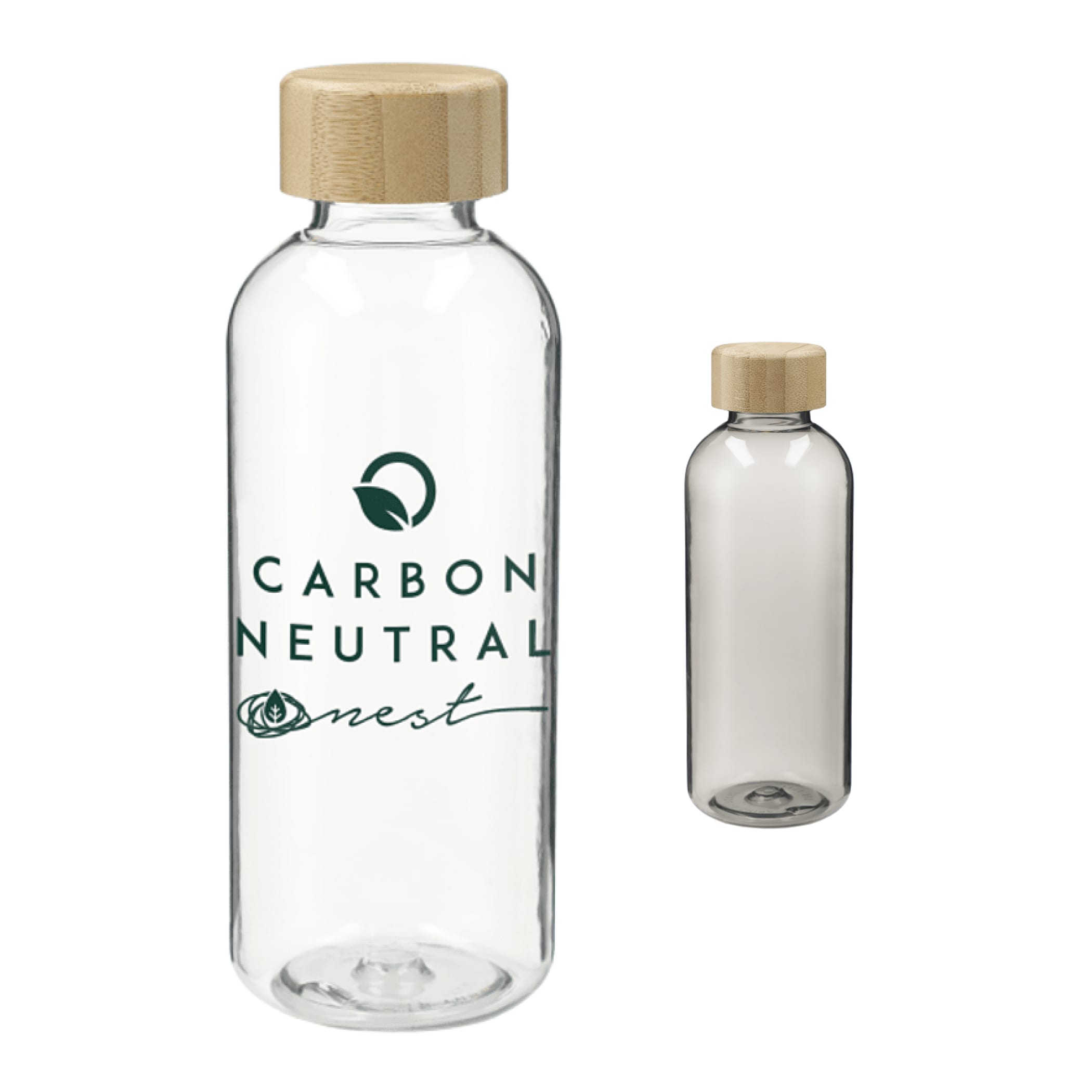 Picture of Sona 22oz rPET Reusable Bottle w/ FSC® 100% Bamboo Lid