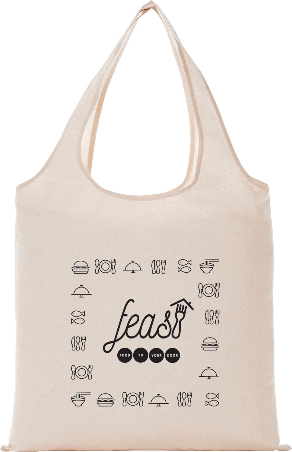 Picture of Lightweight All-Purpose 5oz Cotton Canvas Tote Bag