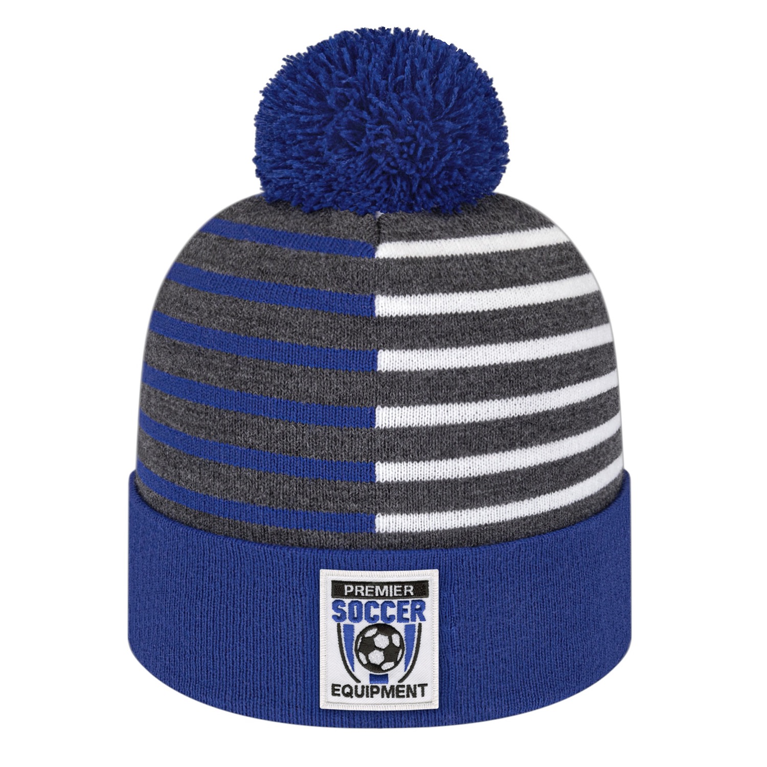 Picture of Half Color Knit Cap with Cuff