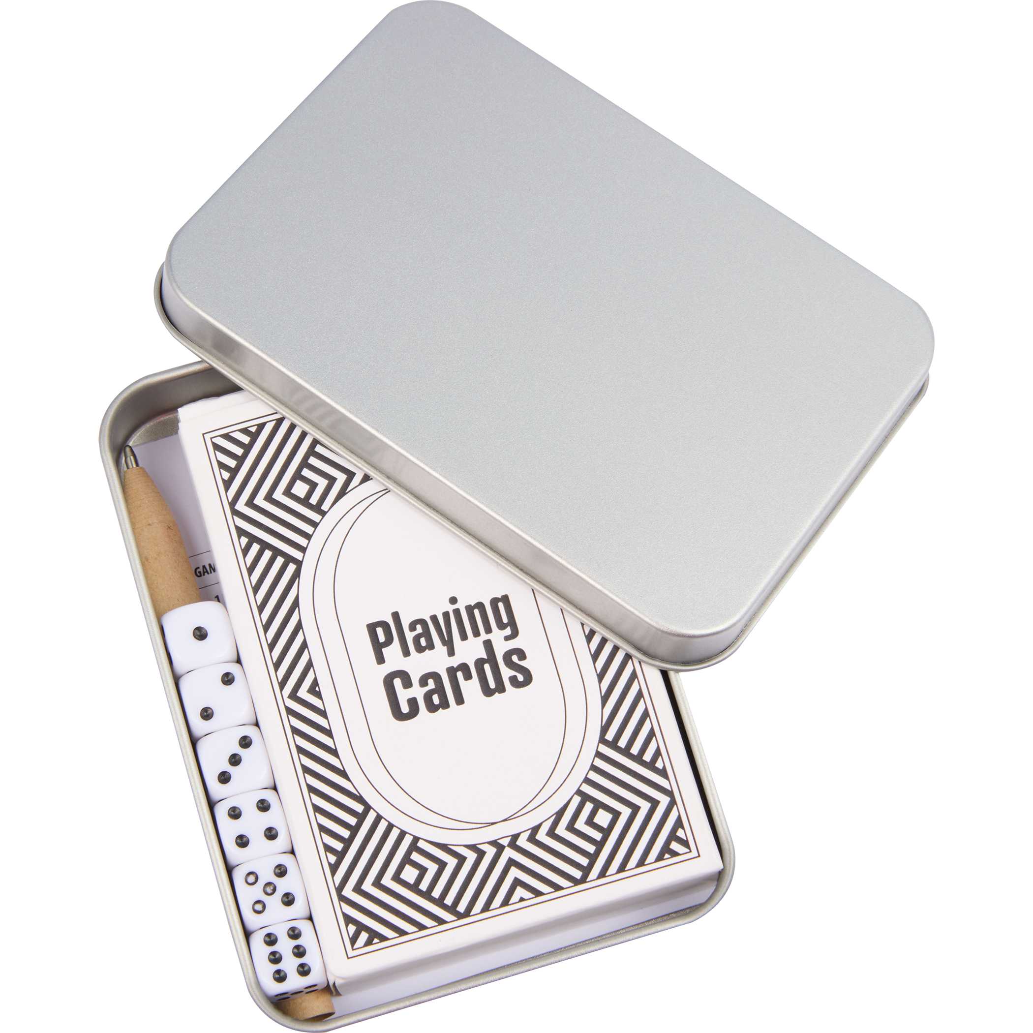 Picture of Playing Cards & Dice Game Set