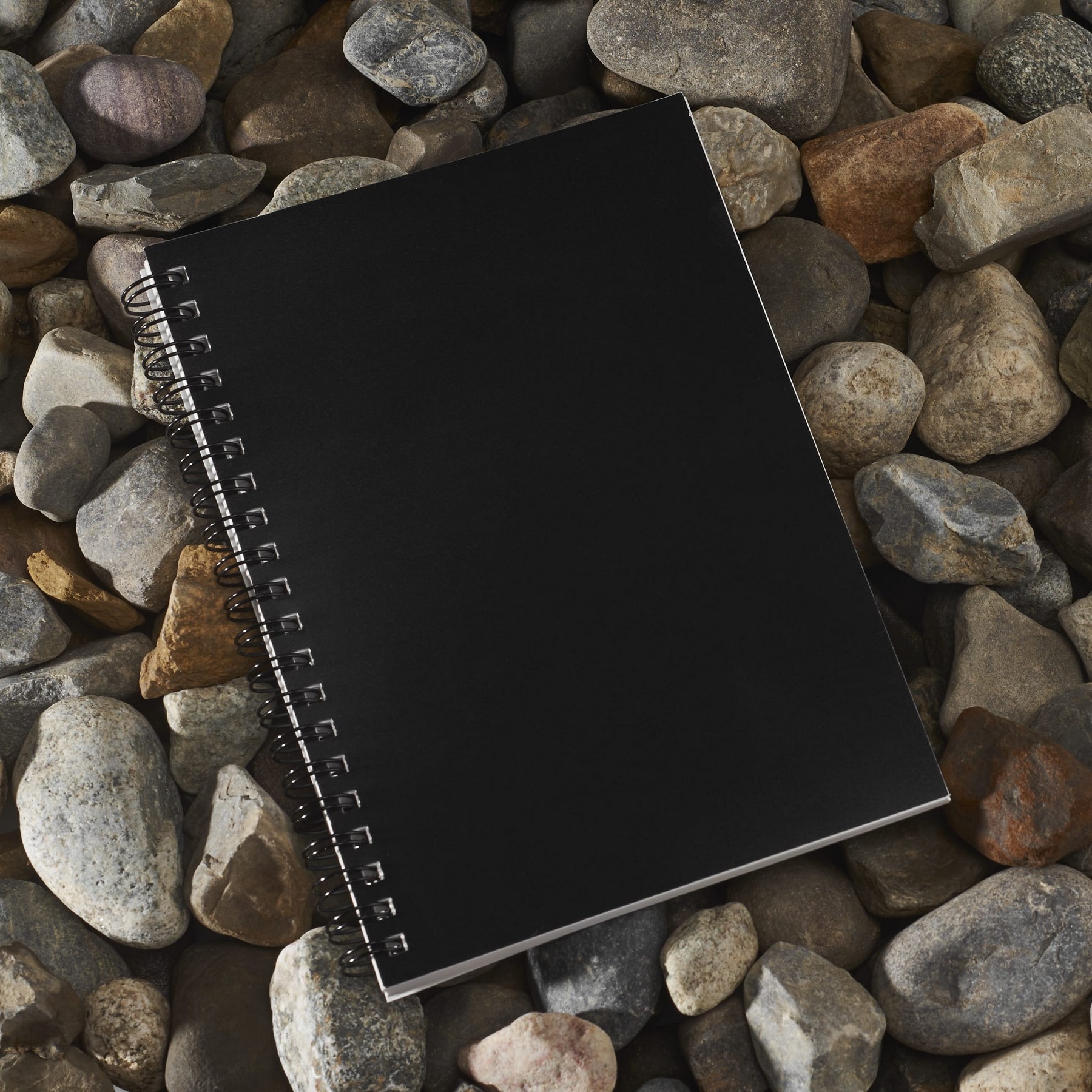 Picture of 5'' x 7'' Mineral Stone Field Spiral Notebook
