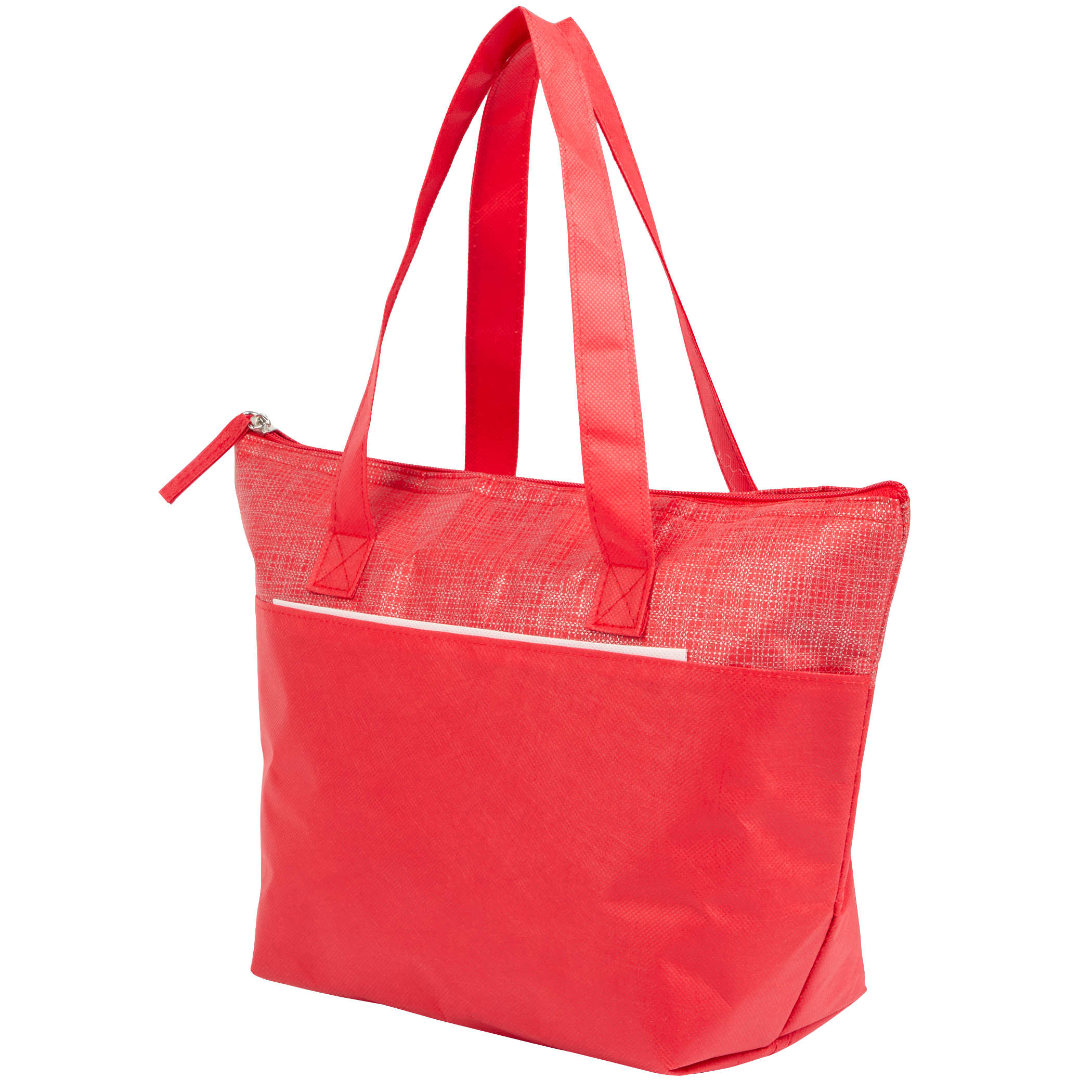 Picture of Mist Recycled 9-Can Non-Woven Tote Cooler