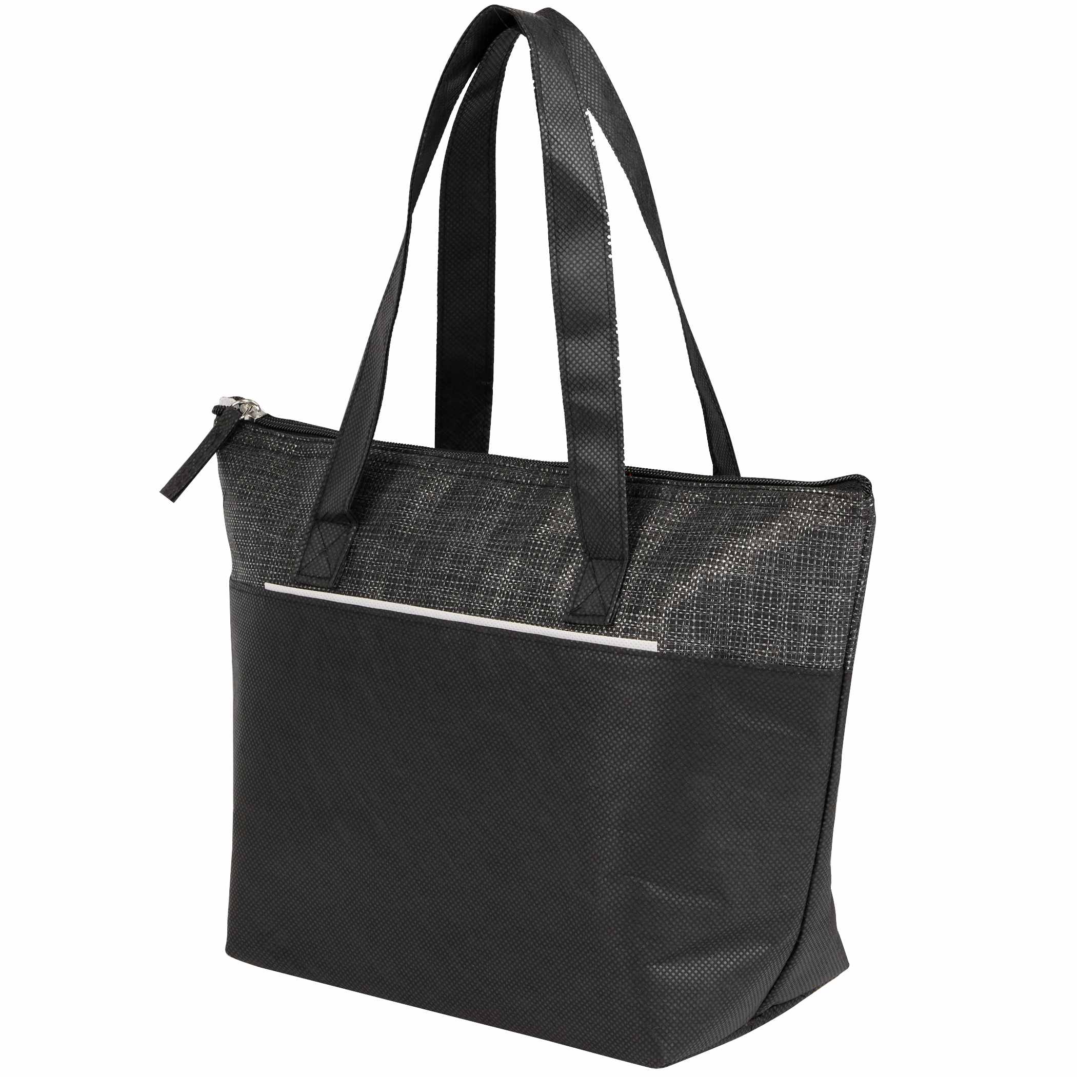 Picture of Mist Recycled 9-Can Non-Woven Tote Cooler